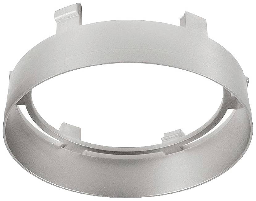 Deko Light 930365 Reflektor Ring Silber für Serie Nihal Hochvolt-Schienensystem-Komponente Reflektor 3phasig Silber
