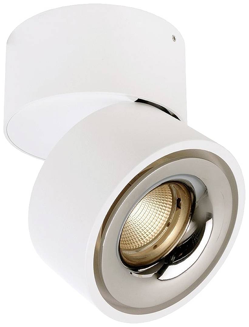 Deko Light 930341 Reflektor Ring Chrom für Serie Uni II Hochvolt-Schienensystem-Komponente Reflektor 3phasig Silber