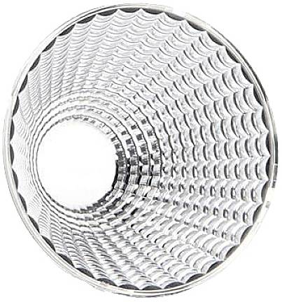 Deko Light 930320 Reflektor 50° für Serie Nihal Hochvolt-Schienensystem-Komponente Reflektor 3phasig Silber