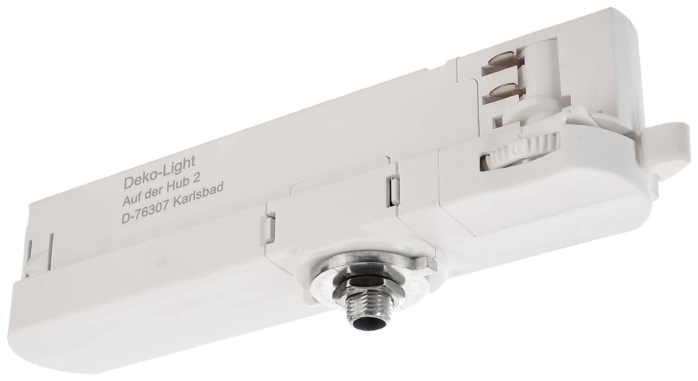 Deko Light 862182 D Line 3-Phasen-Adapter Multi-CC-Netzgerär Hochvolt-Schienensystem-Komponente Stromeinspeisung 3phasig Weiß