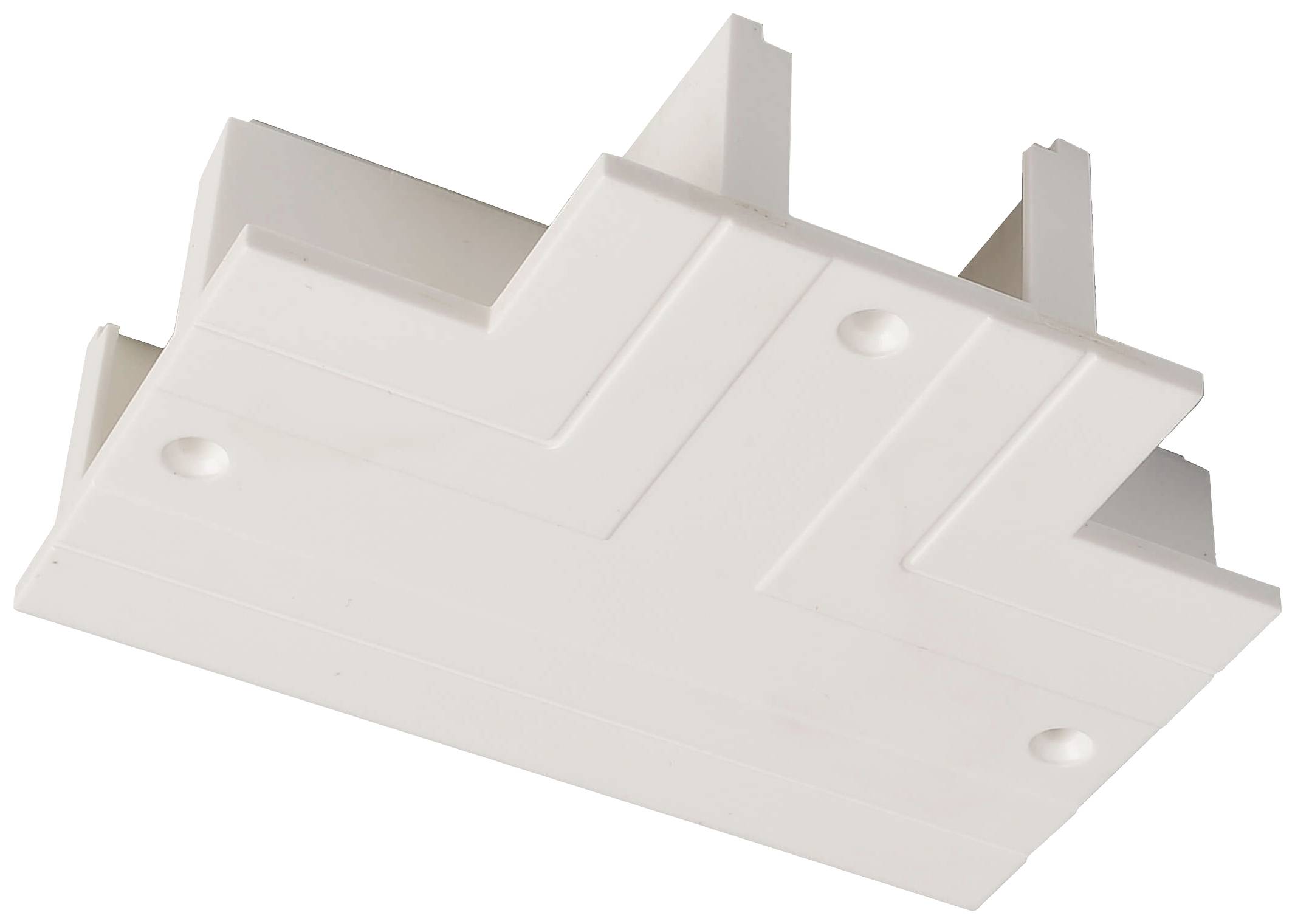 Deko Light 710093 D Line Abdeckblende T-Verbinder Hochvolt-Schienensystem-Komponente Stromschiene 3phasig Weiß