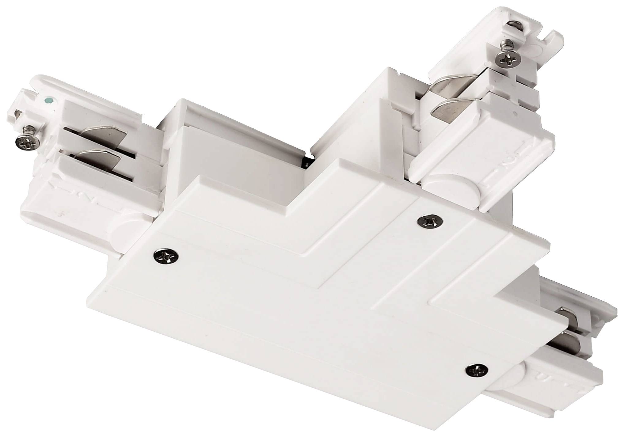 Deko Light 710093 D Line Abdeckblende T-Verbinder Hochvolt-Schienensystem-Komponente Stromschiene 3phasig Weiß