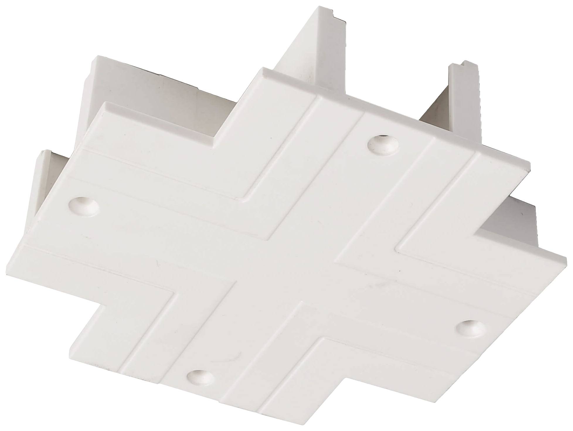 Deko Light 710092 D Line Abdeckblende X-Verbinder Hochvolt-Schienensystem-Komponente Stromschiene 3phasig Weiß