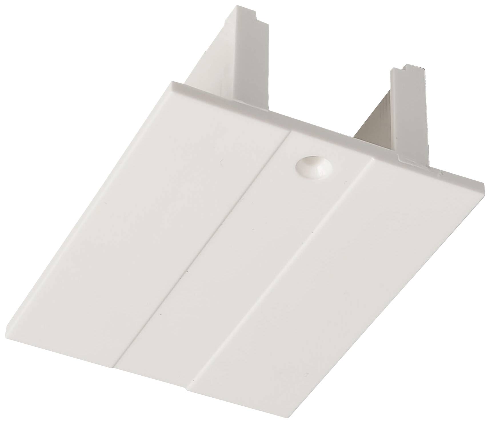 Deko Light 710089 D Line Abdeckblende Einspeiser links/rechts Hochvolt-Schienensystem-Komponente Stromschiene 3phasig Weiß