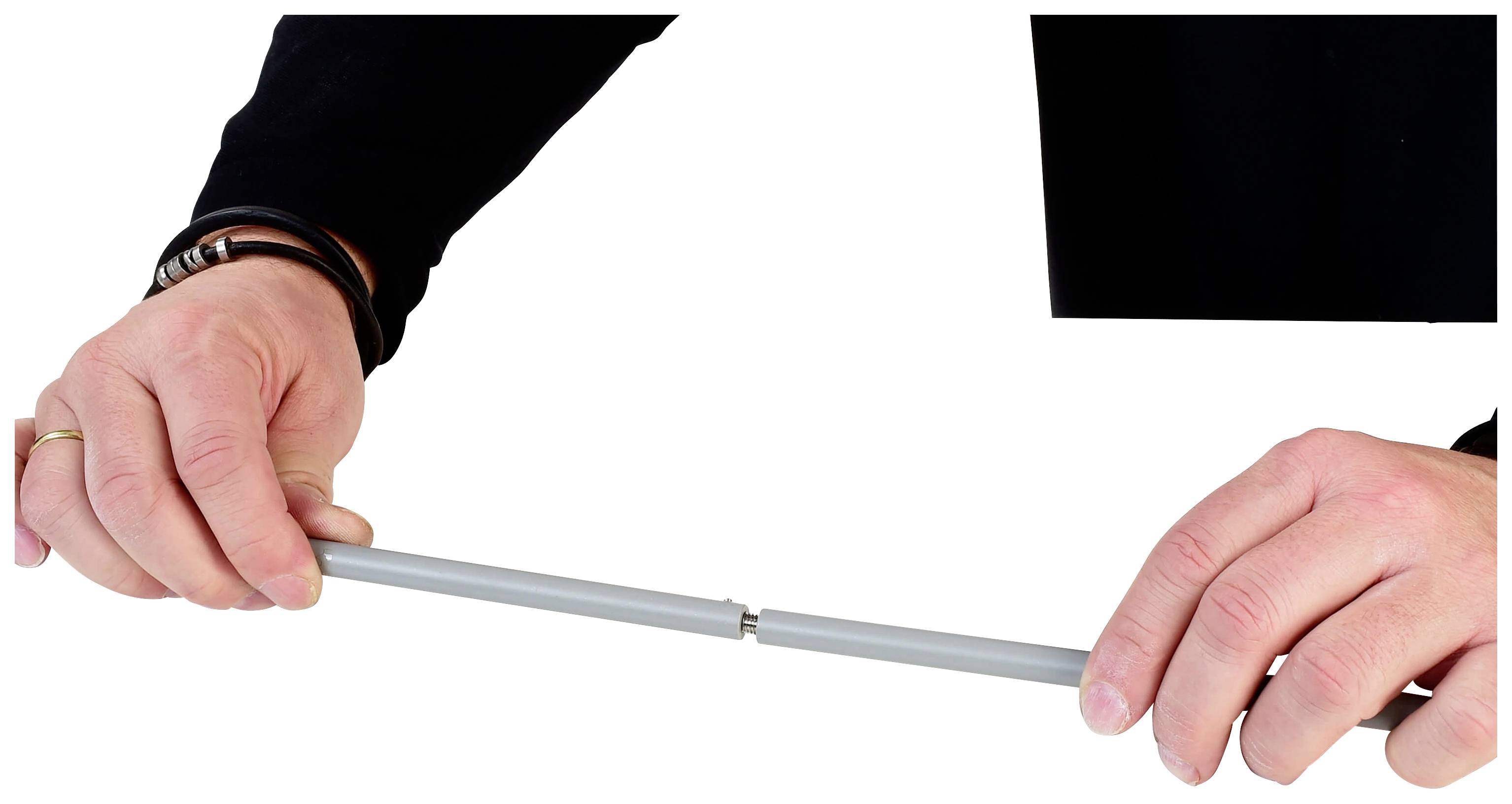 Deko Light 710088 Verlängerung für Deckenabhängung starr Hochvolt-Schienensystem-Komponente Deckenabhängung 3phasig Grau