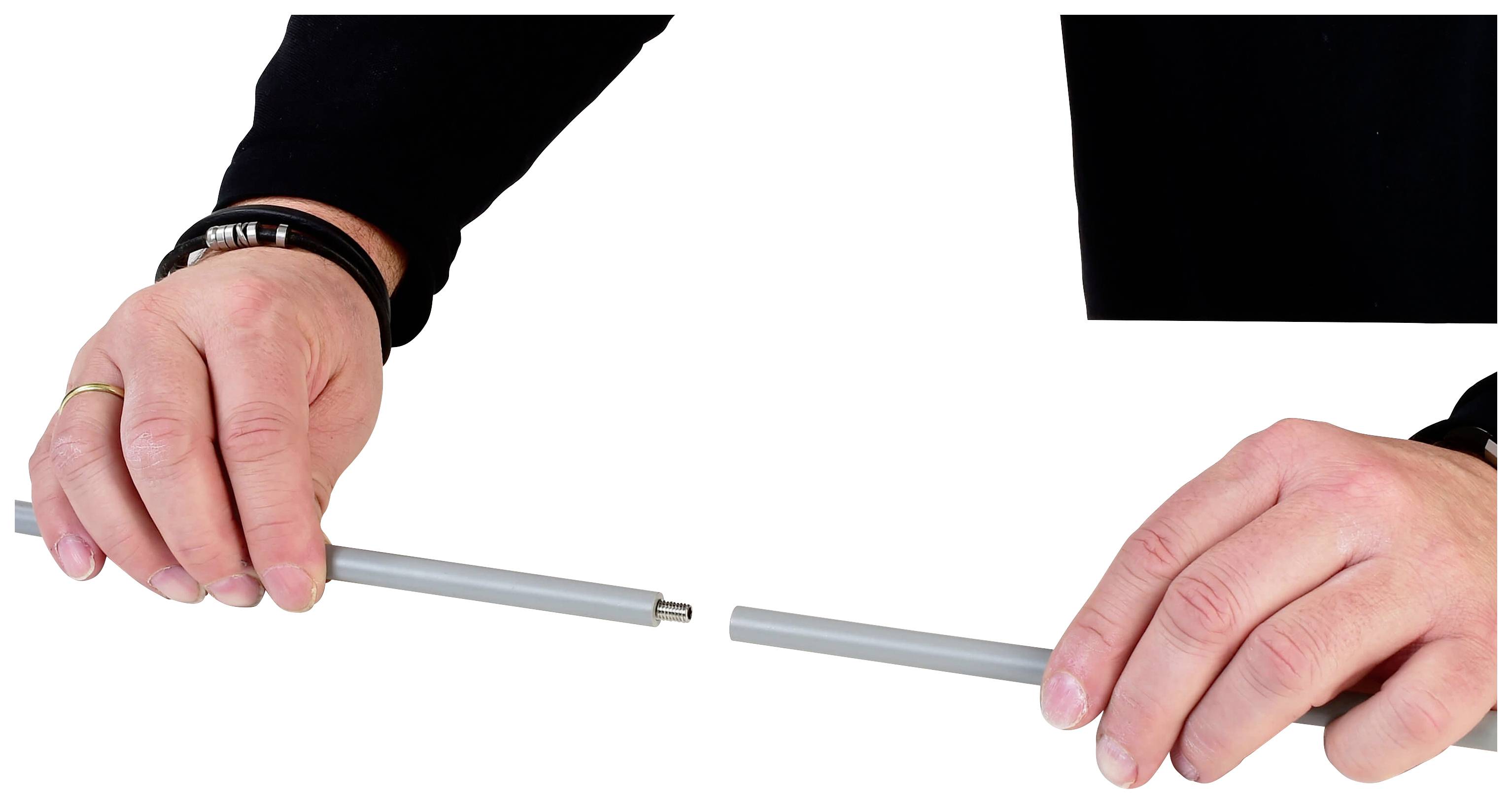 Deko Light 710086 Verlängerung für Deckenabhängung starr Hochvolt-Schienensystem-Komponente Deckenabhängung 3phasig Weiß