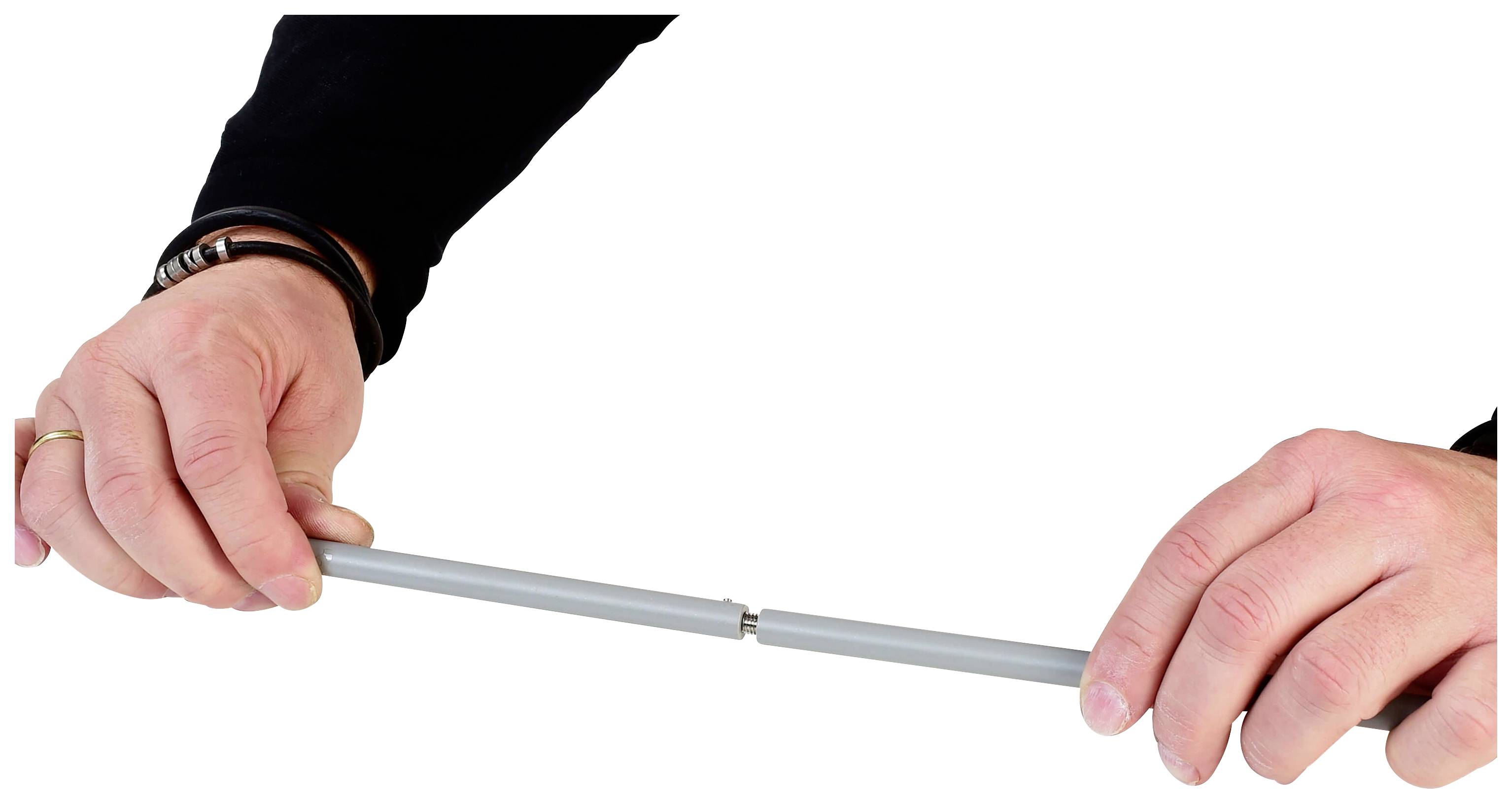 Deko Light 710086 Verlängerung für Deckenabhängung starr Hochvolt-Schienensystem-Komponente Deckenabhängung 3phasig Weiß