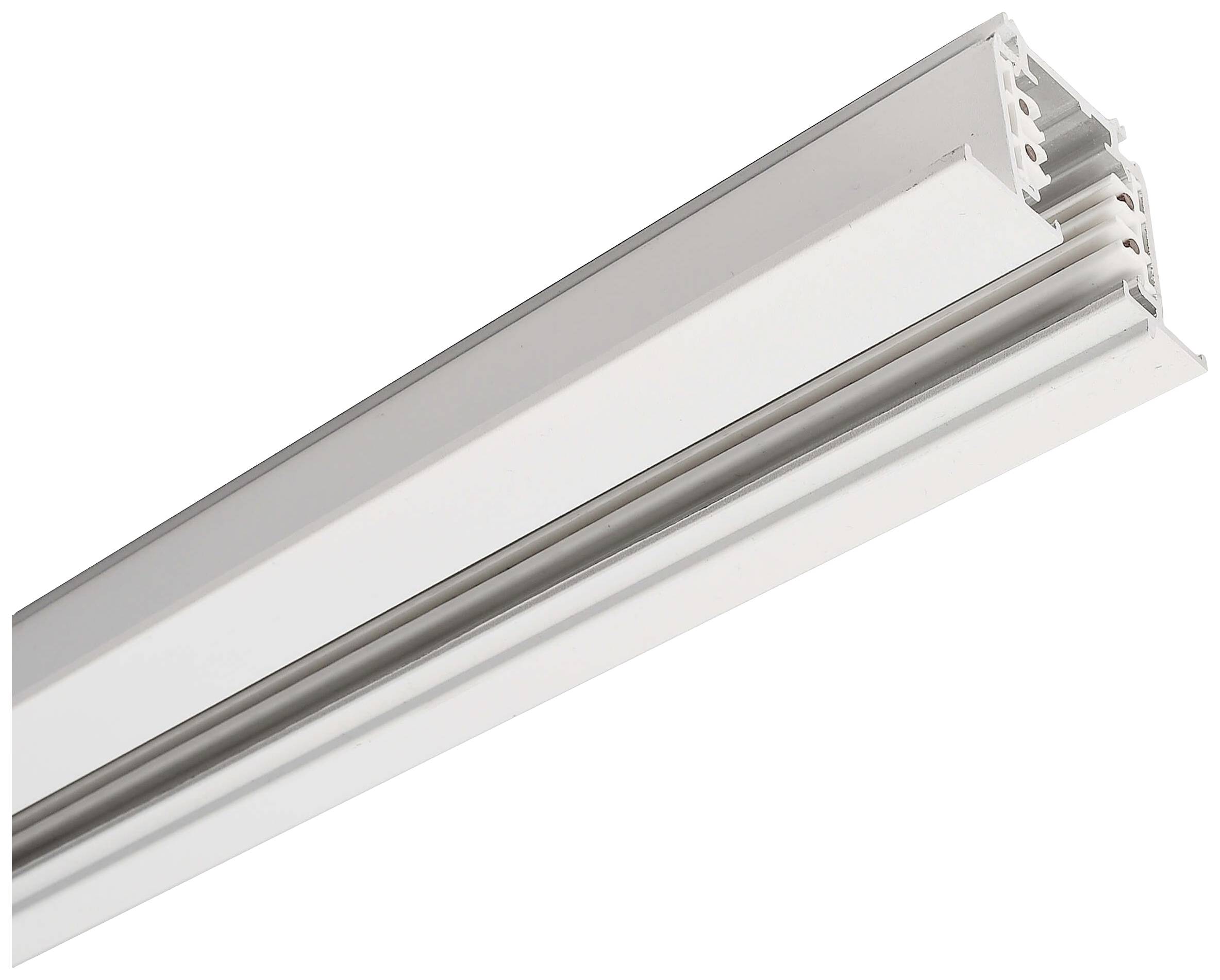 Deko Light 710071 D Line Einbaustromschiene mit Flügel 1m Hochvolt-Schienensystem-Komponente Stromschiene 3phasig Weiß