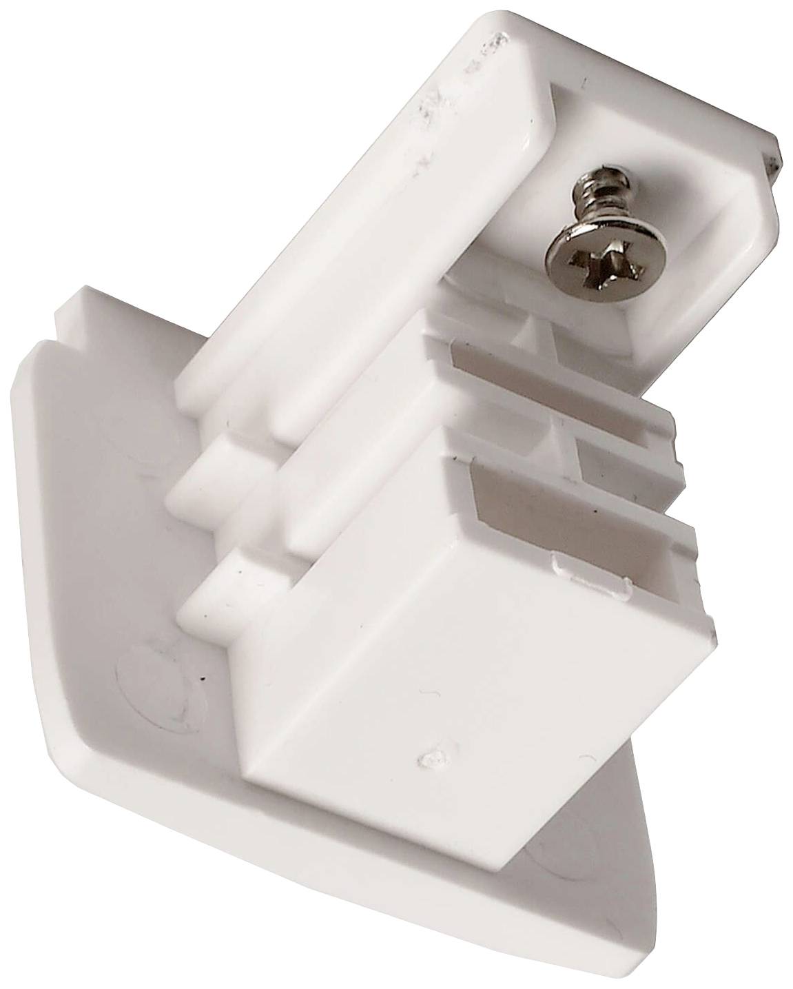 Deko Light 710066 D Line Endkappe Hochvolt-Schienensystem-Komponente Stromschiene 3phasig Weiß