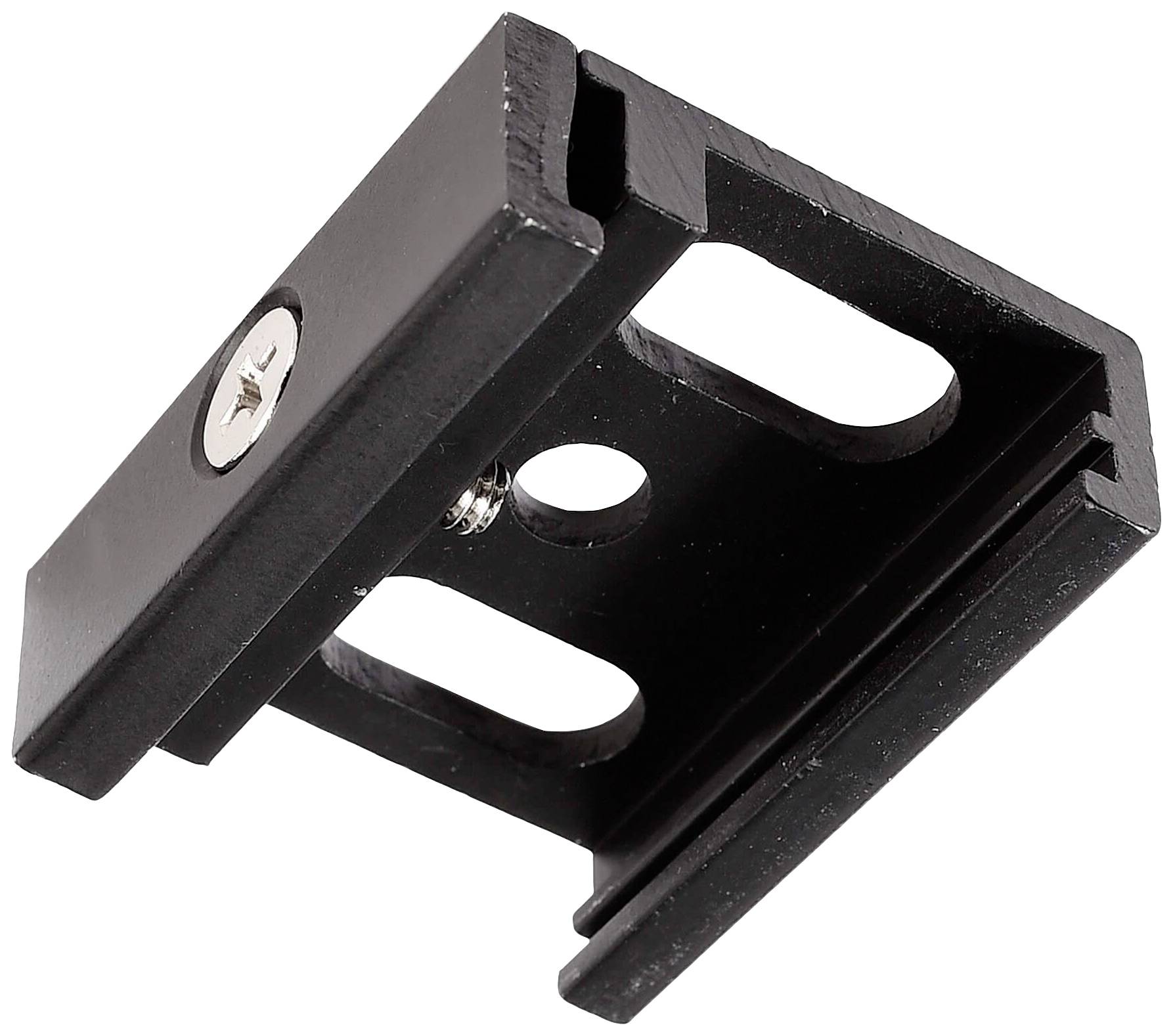 Deko Light 710065 D Line Montagehalter Deckenbefestigung Flex Hochvolt-Schienensystem-Komponente Stromschiene 3phasig Schwarz