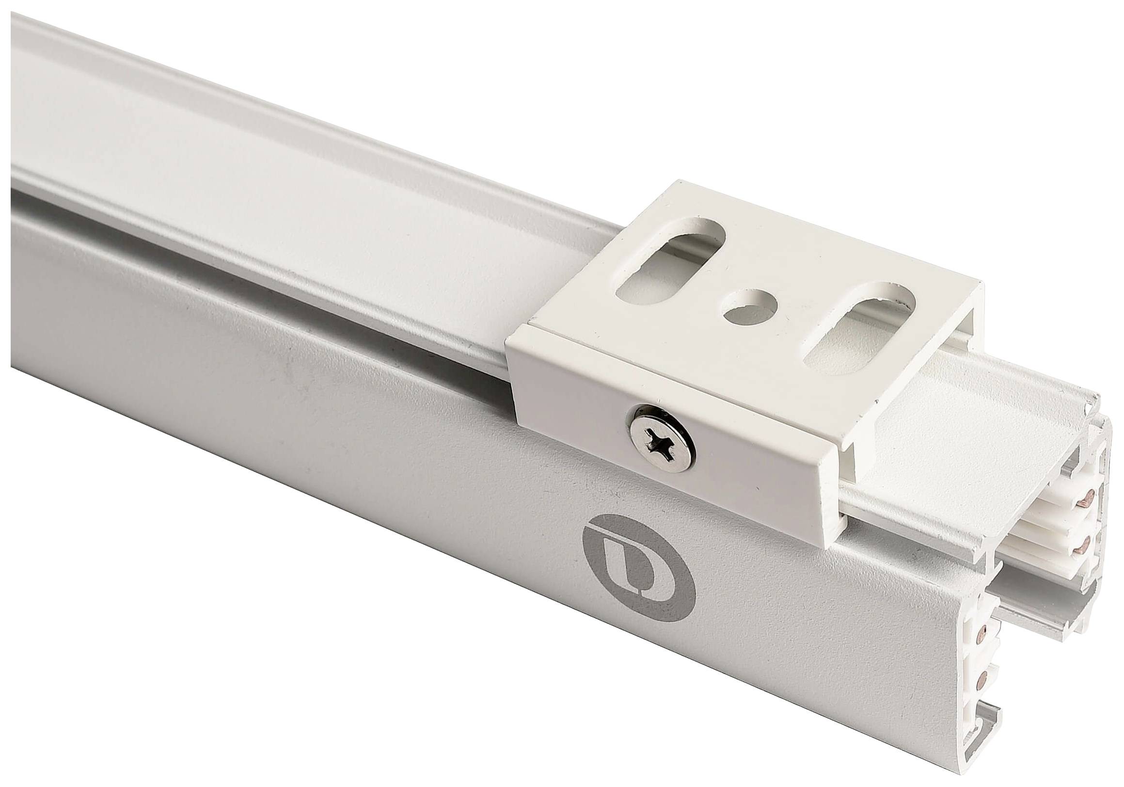 Deko Light 710063 D Line Montagehalter Deckenbefestigung Flex Hochvolt-Schienensystem-Komponente Stromschiene 3phasig Weiß