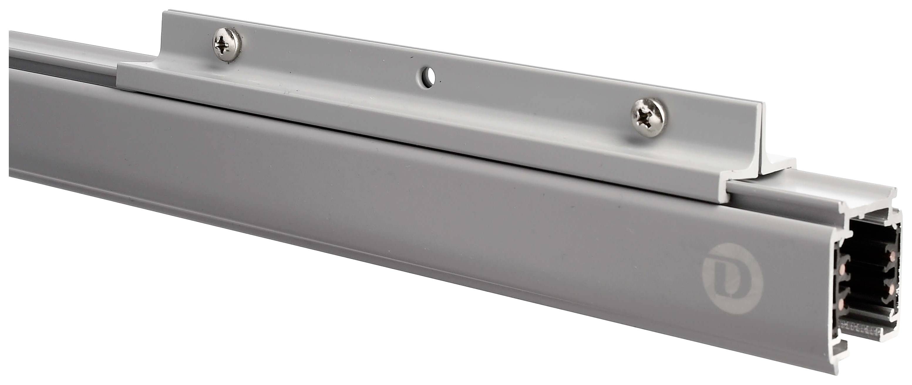 Deko Light 710058 D Line Abhängeverbindungswinkel Hochvolt-Schienensystem-Komponente Stromschiene 3phasig Grau