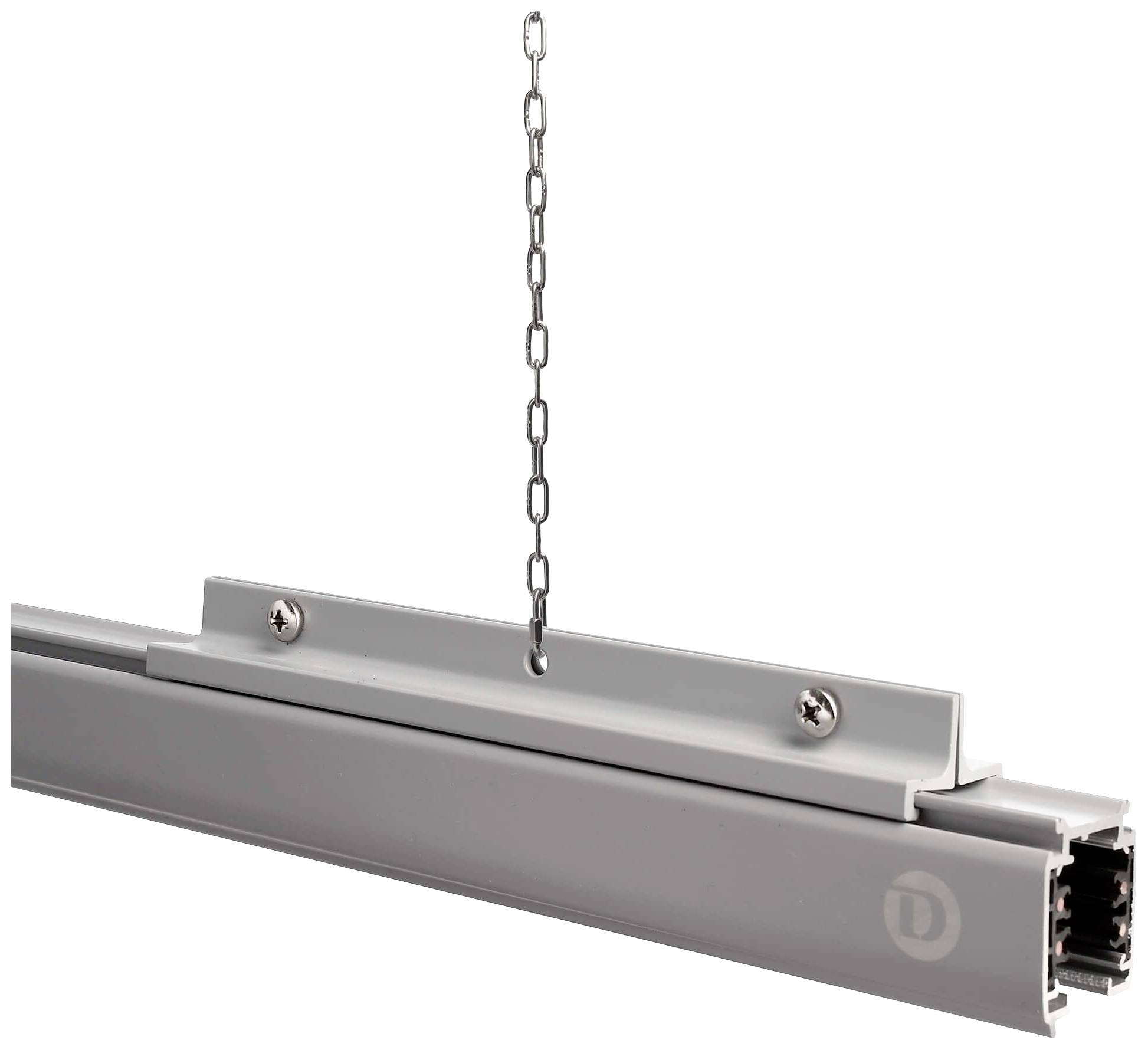 Deko Light 710058 D Line Abhängeverbindungswinkel Hochvolt-Schienensystem-Komponente Stromschiene 3phasig Grau