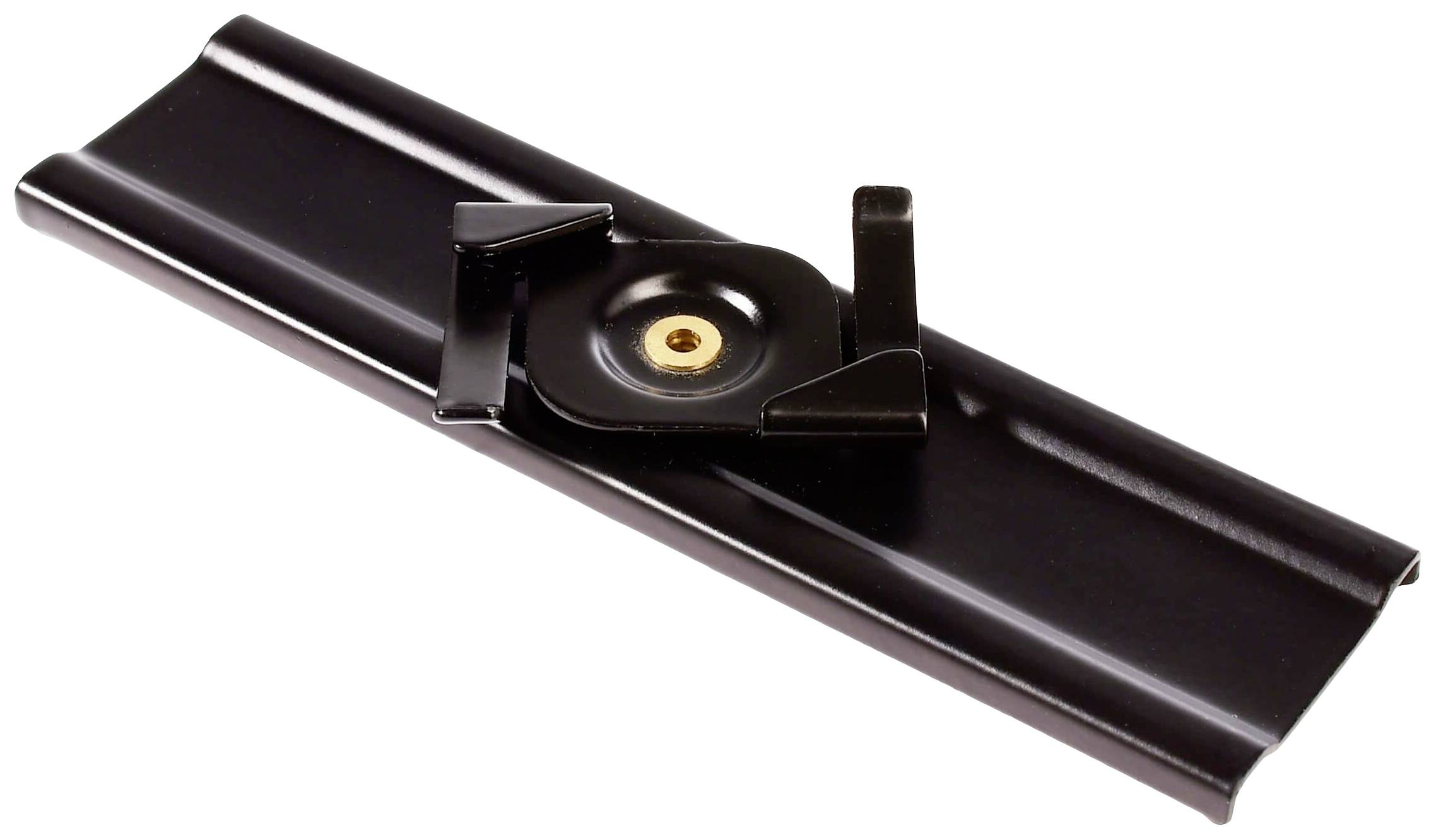 Deko Light 710053 D Line Rasterdecken Schnellmontageklammer Hochvolt-Schienensystem-Komponente Stromschiene 3phasig Schwarz