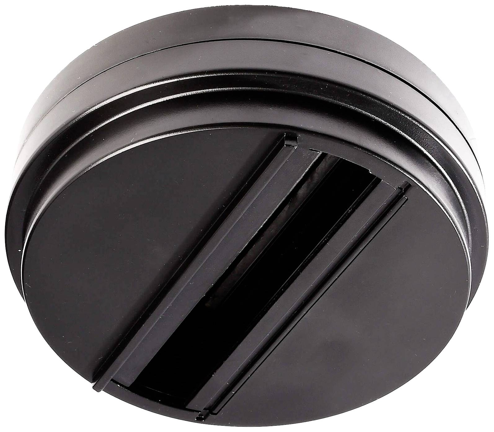 Deko Light 710047 D Line Aufbau-Adapter für Leuchten Hochvolt-Schienensystem-Komponente Stromschiene 3phasig Schwarz