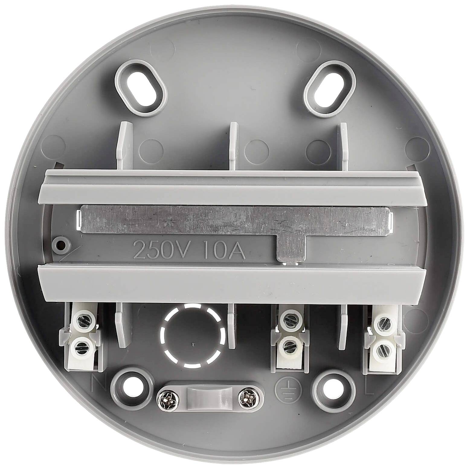 Deko Light 710046 D Line Aufbau-Adapter für Leuchten Hochvolt-Schienensystem-Komponente Stromschiene 3phasig Grau