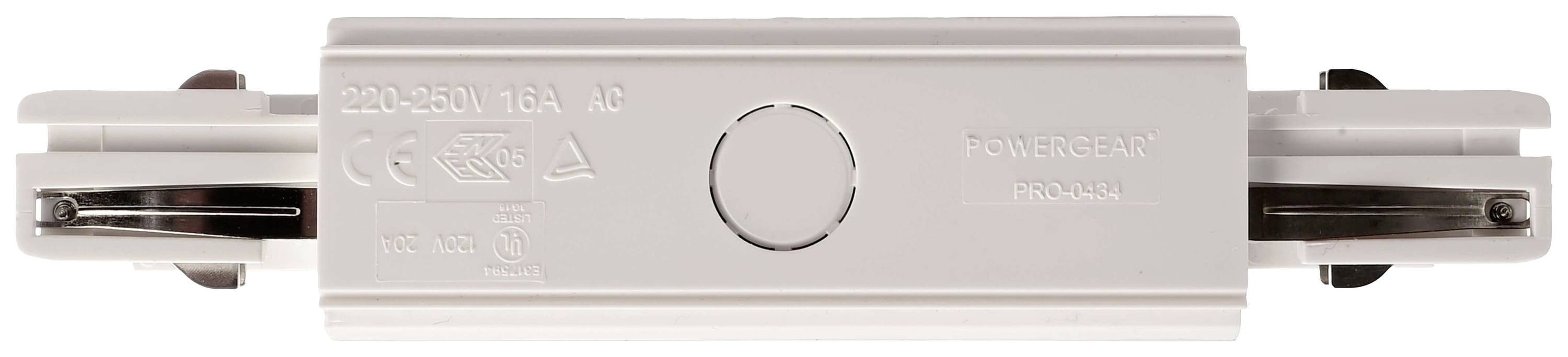 Deko Light 710042 D Line elektrischer Längsverbinder, Einspeisemöglichkeit links-rechts Hochvolt-Schienensystem-Komponente Stromschiene 3phasig We