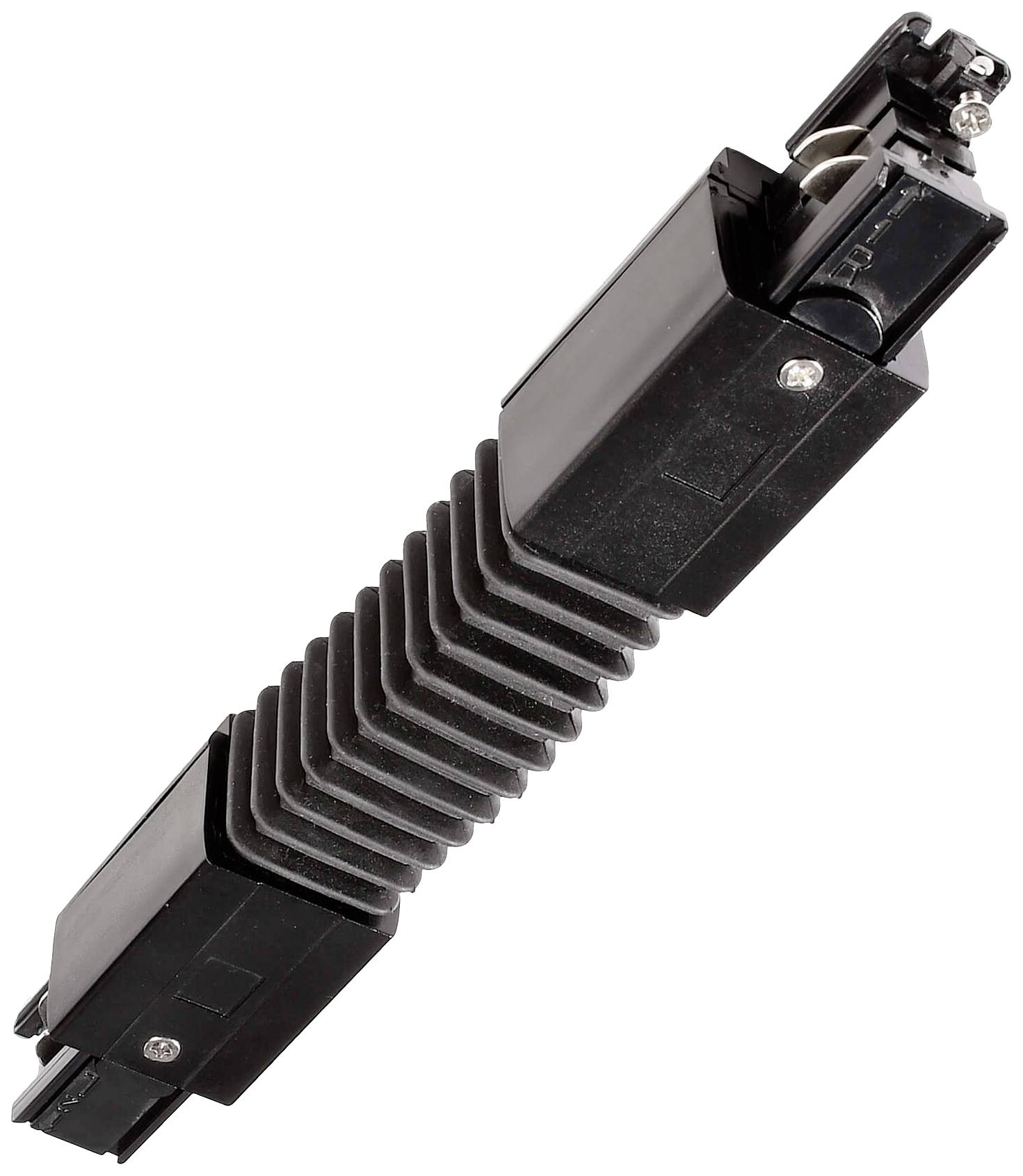 Deko Light 710041 D Line Flexverbinder links-rechts Hochvolt-Schienensystem-Komponente Stromschiene 3phasig Schwarz