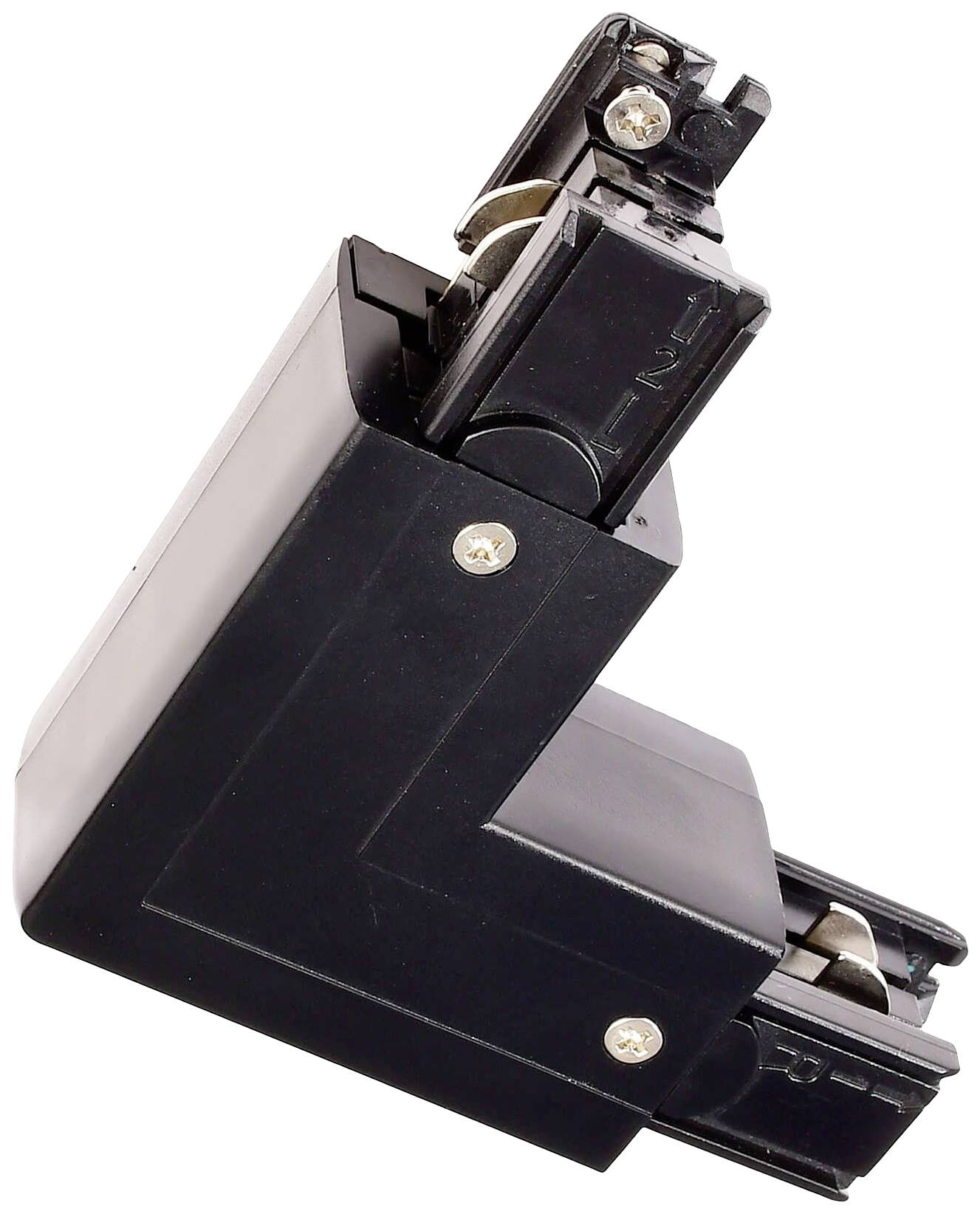 Deko Light 710038 D Line 90°-Verbinder links-rechts mit Wechselmechanik Hochvolt-Schienensystem-Komponente Stromschiene 3phasig