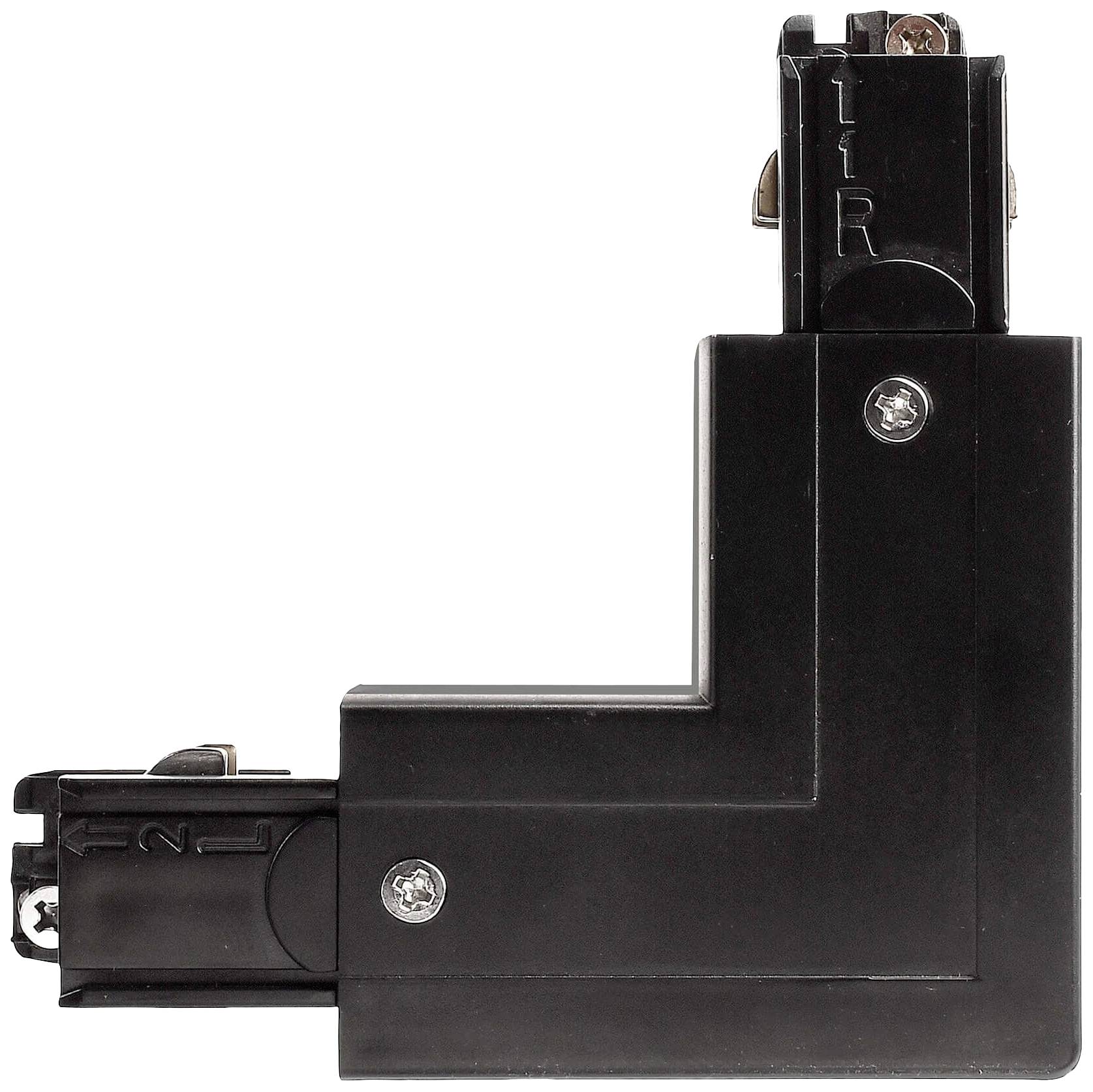 Deko Light 710038 D Line 90°-Verbinder links-rechts mit Wechselmechanik Hochvolt-Schienensystem-Komponente Stromschiene 3phasig