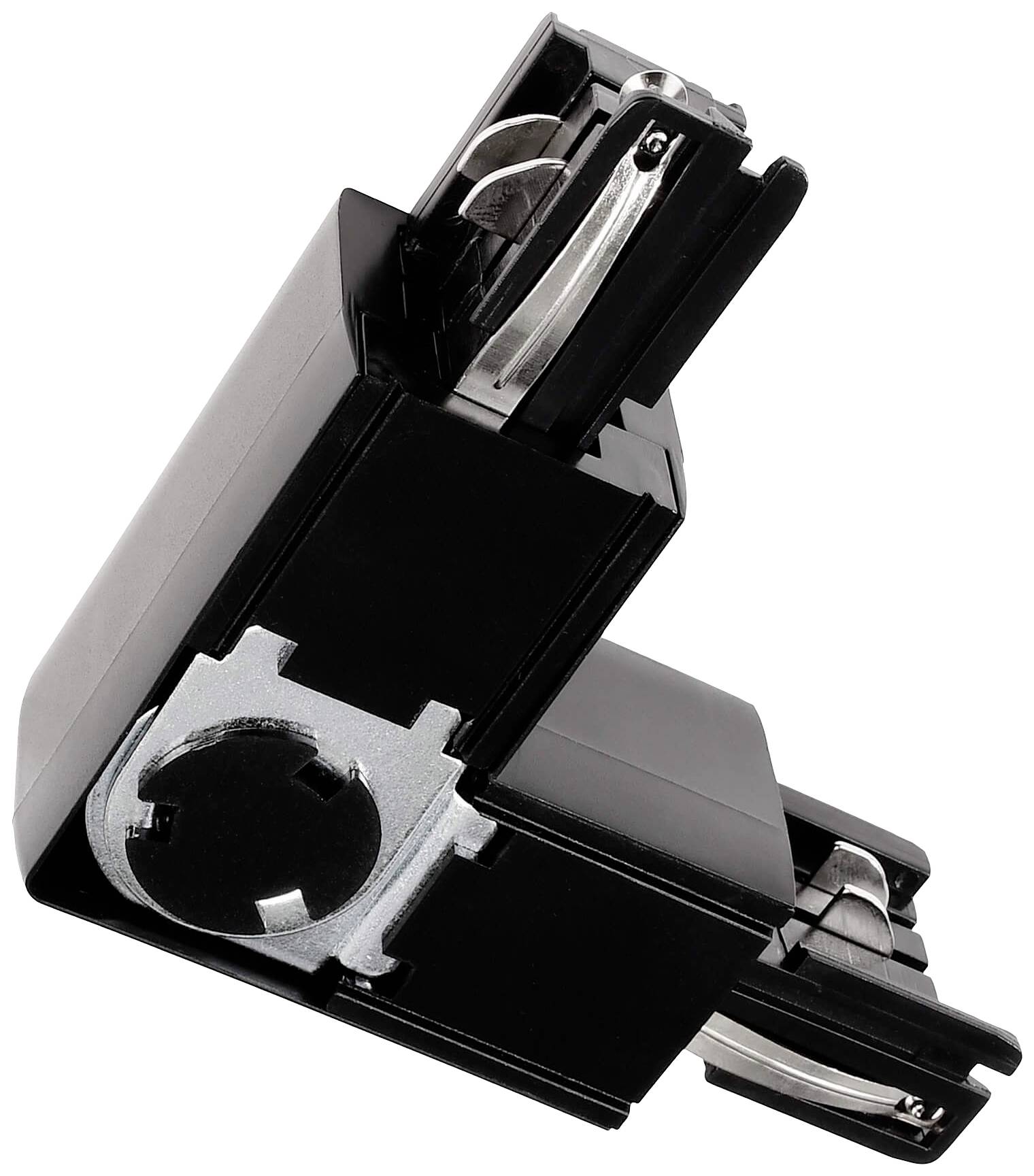 Deko Light 710038 D Line 90°-Verbinder links-rechts mit Wechselmechanik Hochvolt-Schienensystem-Komponente Stromschiene 3phasig