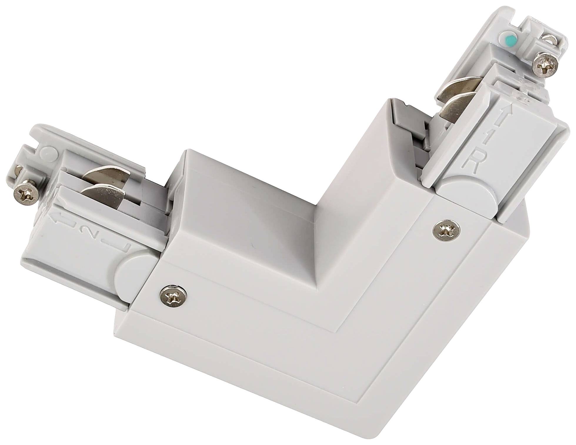 Deko Light 710037 D Line 90°-Verbinder links-rechts mit Wechselmechanik Hochvolt-Schienensystem-Komponente Stromschiene 3phasig