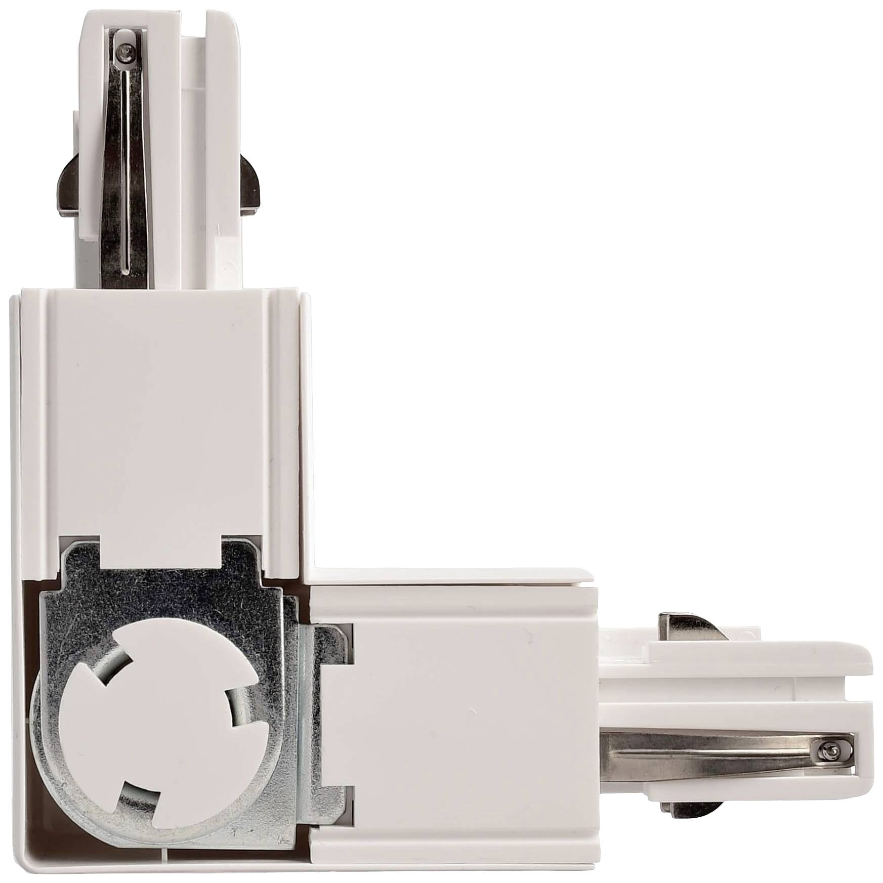 Deko Light 710036 D Line 90°-Verbinder links-rechts mit Wechselmechanik Hochvolt-Schienensystem-Komponente Stromschiene 3phasig