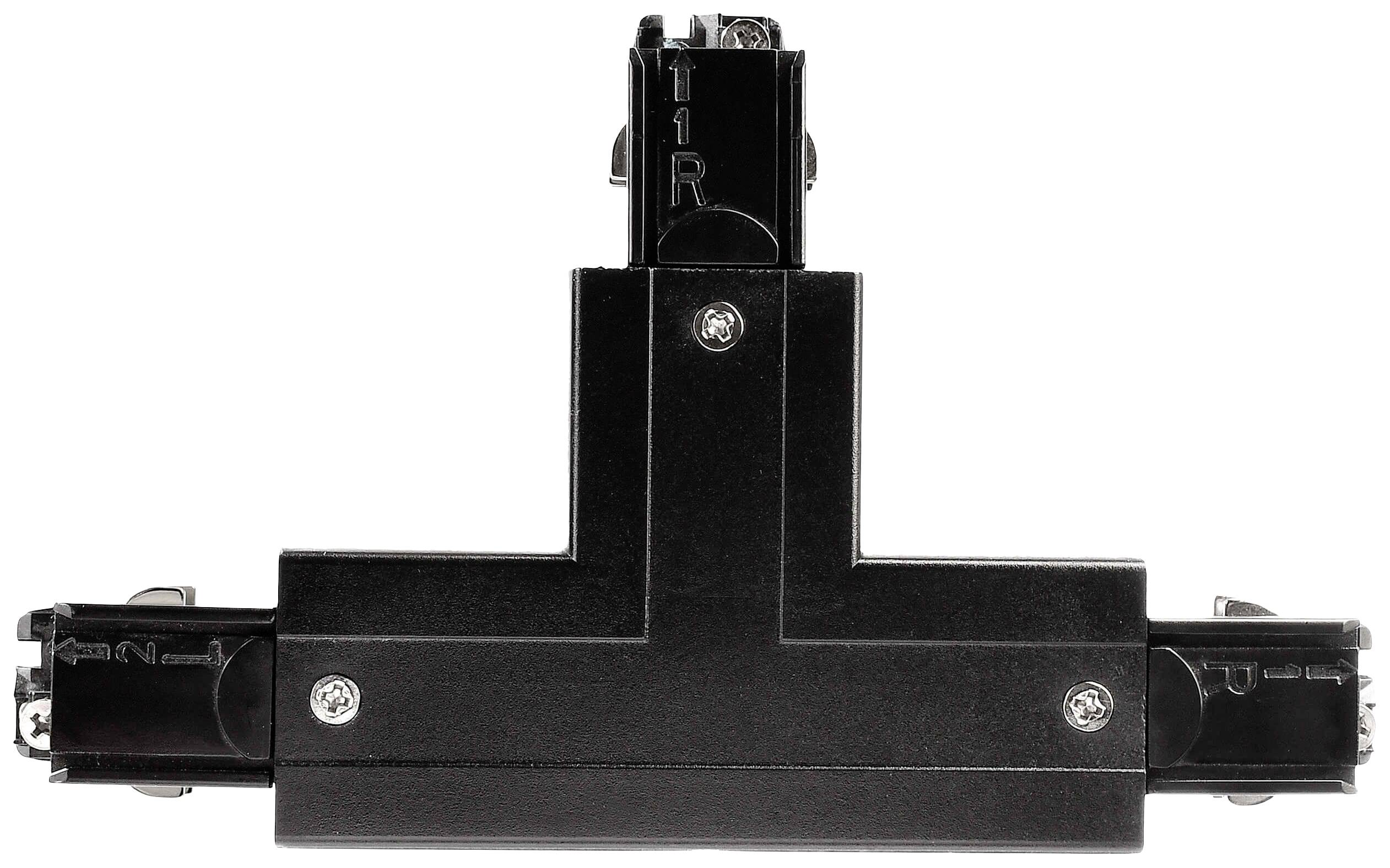 Deko Light 710032 D Line T-Verbinder rechts-rechts-links mit Wechselmechanik Hochvolt-Schienensystem-Komponente Stromschiene