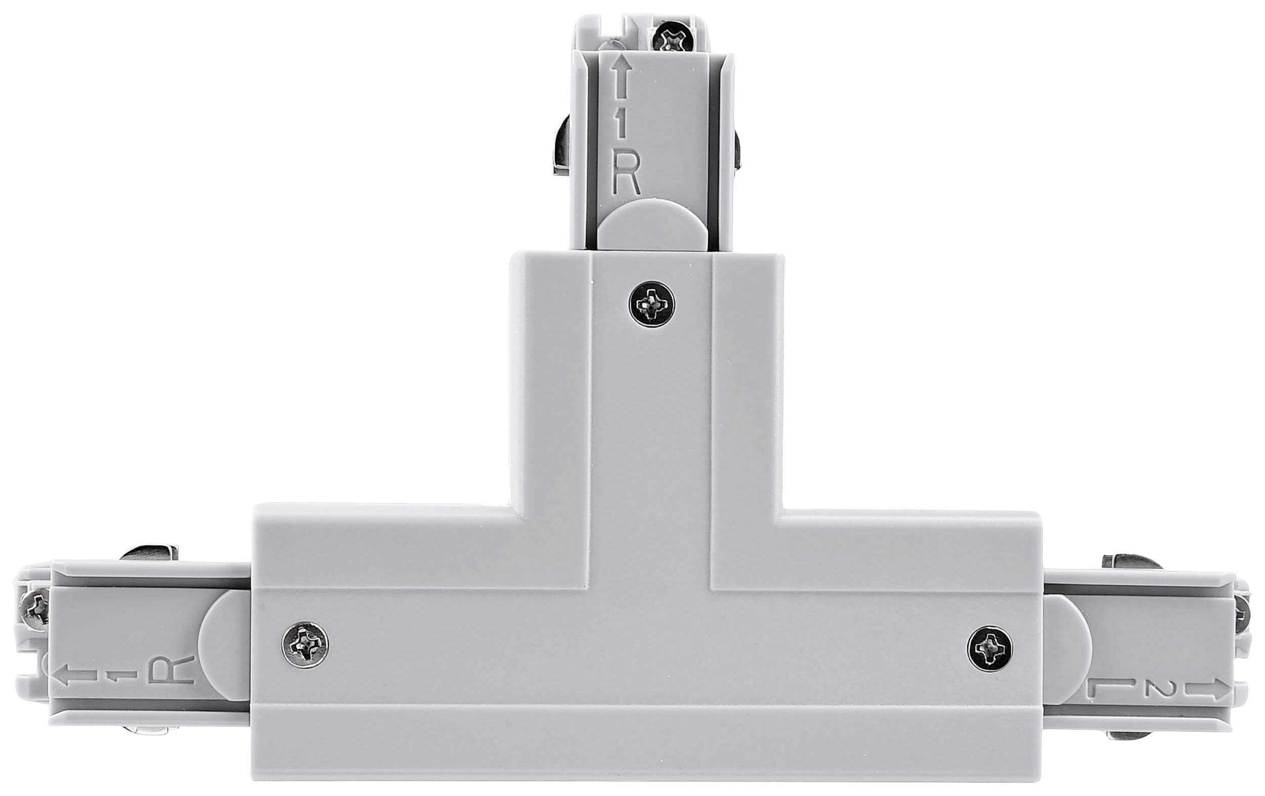 Deko Light 710031 D Line T-Verbinder rechts-rechts-links mit Wechselmechanik Hochvolt-Schienensystem-Komponente Stromschiene