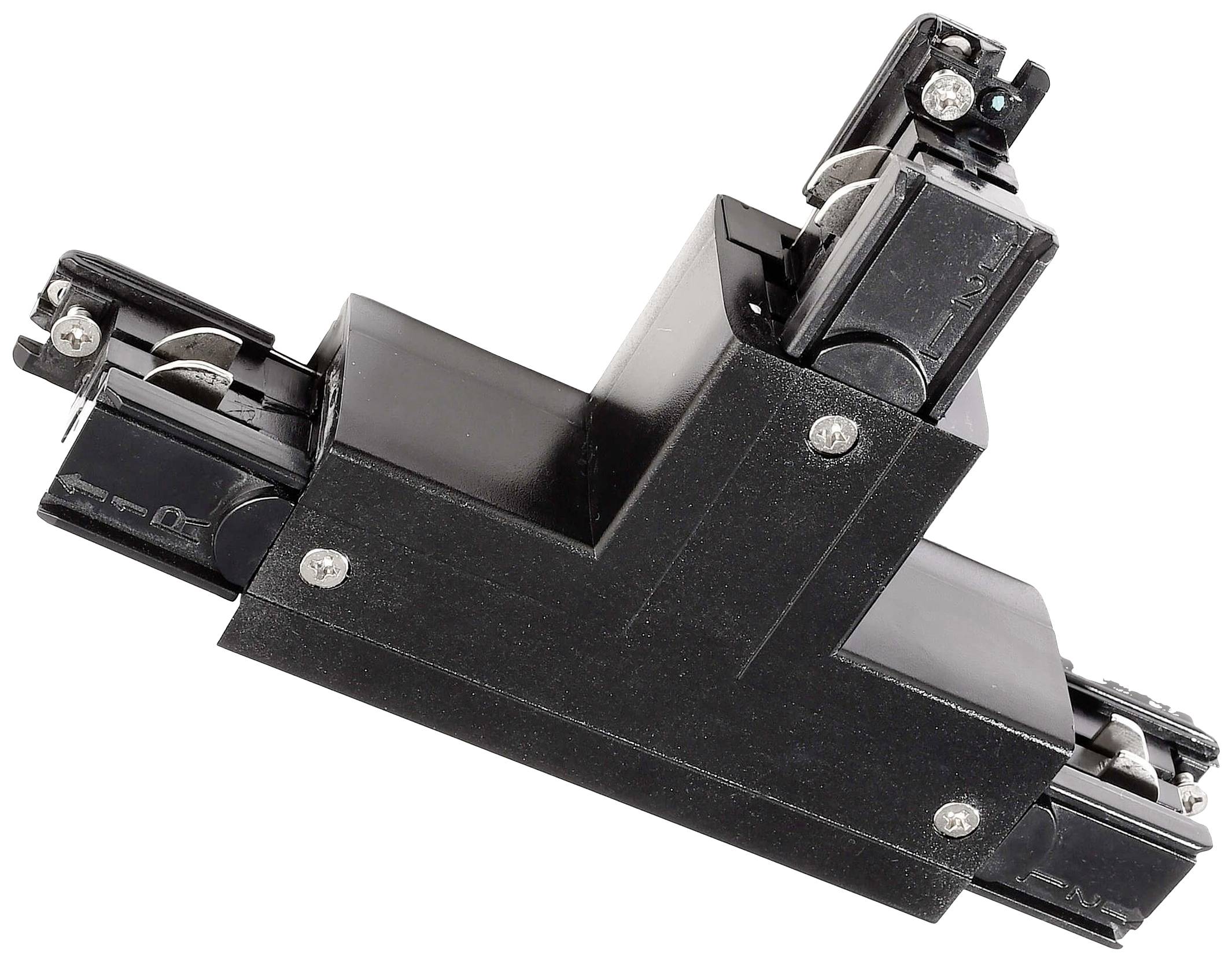 Deko Light 710029 D Line T-Verbinder links-links-rechts mit Wechselmechanik Hochvolt-Schienensystem-Komponente Stromschiene