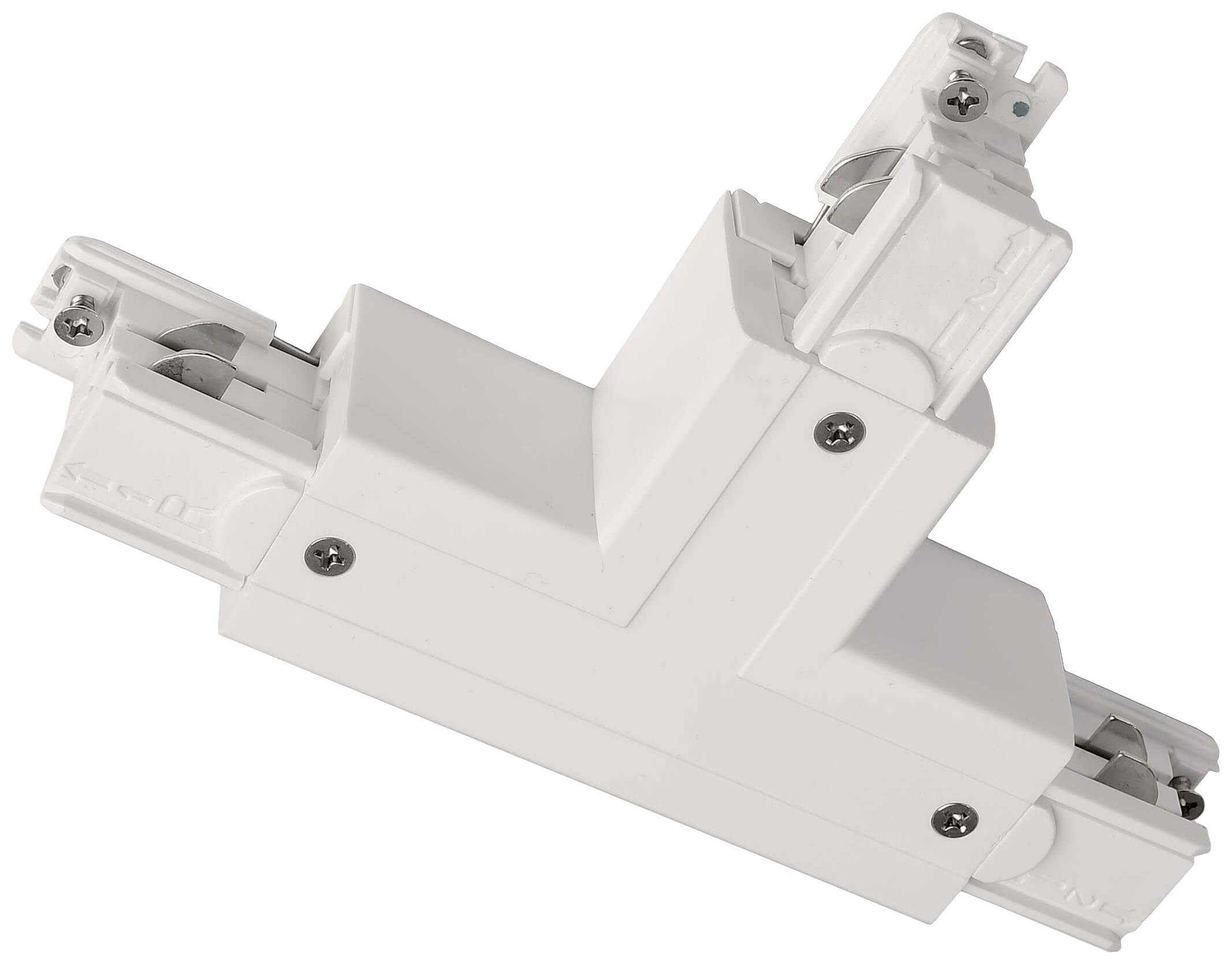 Deko Light 710027 D Line T-Verbinder links-links-rechts mit Wechselmechanik Hochvolt-Schienensystem-Komponente Stromschiene