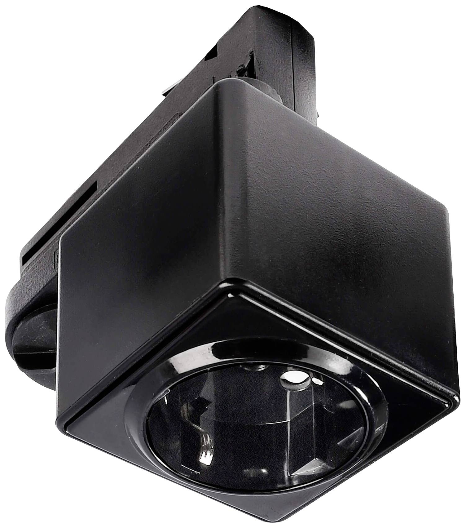 Deko Light 710026 D Line Steckdosenadapter Hochvolt-Schienensystem-Komponente Stromschiene 3phasig Schwarz