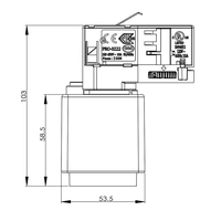 Deko Light 710026 D Line Steckdosenadapter Hochvolt-Schienensystem-Komponente Stromschiene 3phasig Deko Light 710026 D Line Steckdosenadapter Hochvolt-Schienensystem-Komponente Stromschiene 3phasig