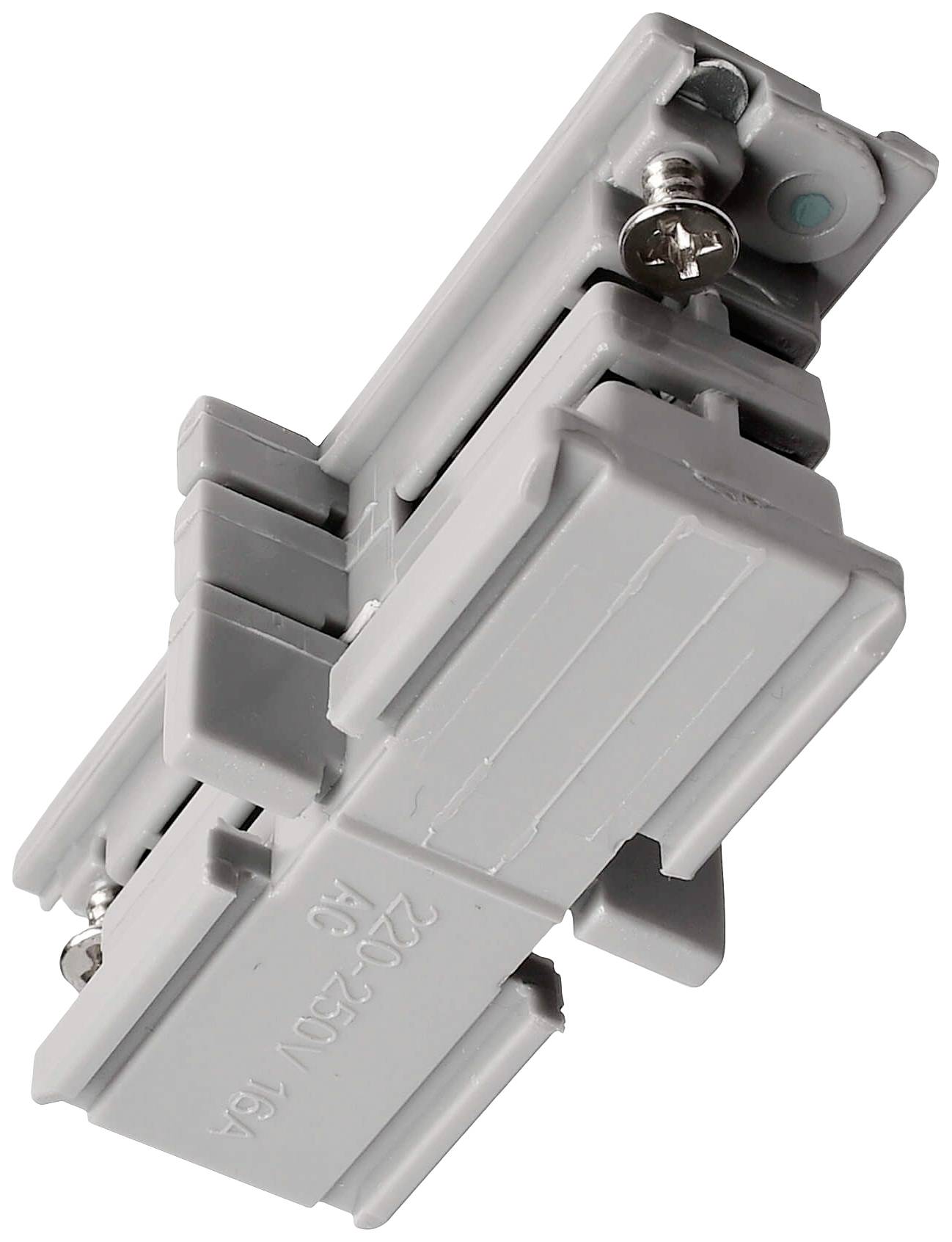 Deko Light 710019 D Line mechanischer Verbinder Hochvolt-Schienensystem-Komponente Stromschiene 3phasig Grau