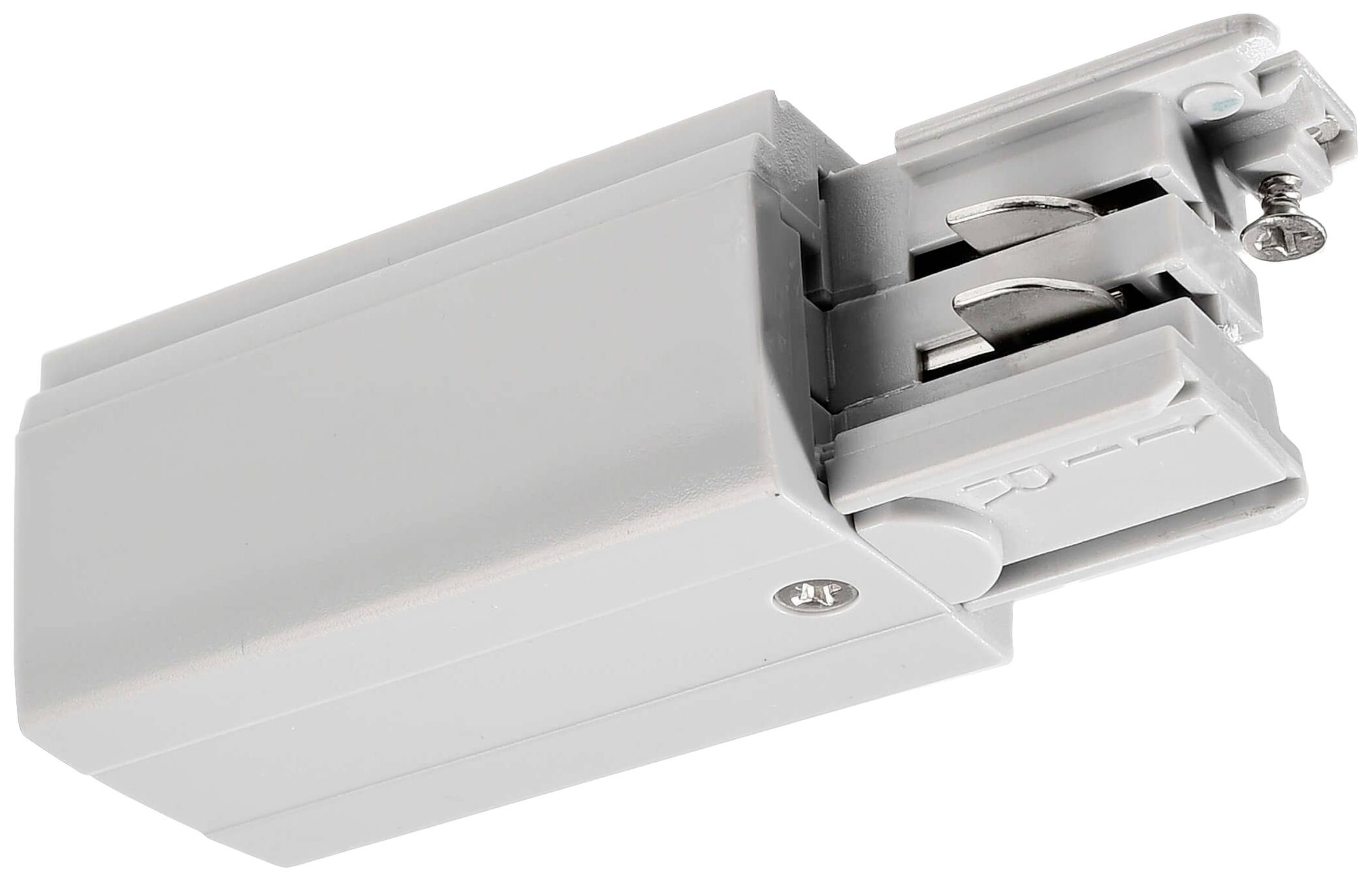 Deko Light 710013 D Line elektrischer Einspeiser rechts Hochvolt-Schienensystem-Komponente Stromschiene 3phasig Grau