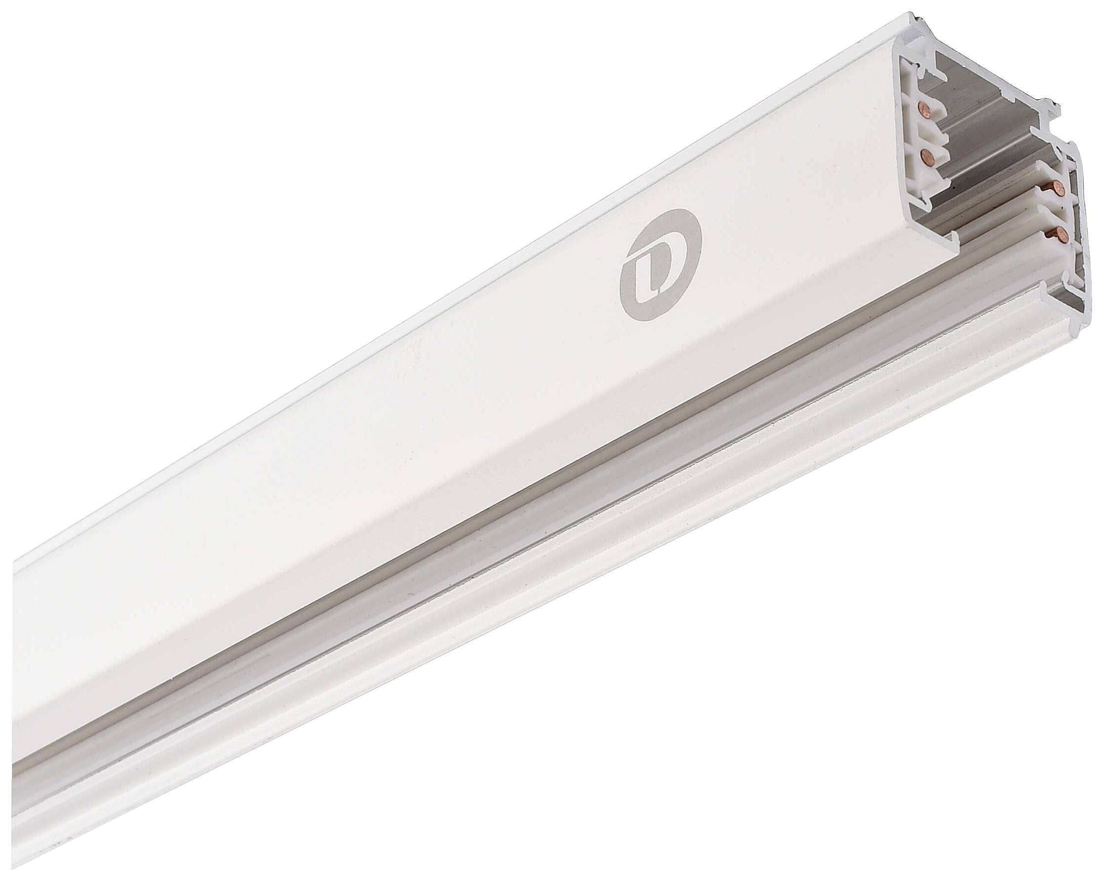 Deko Light 710006 D Line Aufbaustromschiene 3m Hochvolt-Schienensystem-Komponente Stromschiene 3phasig Weiß