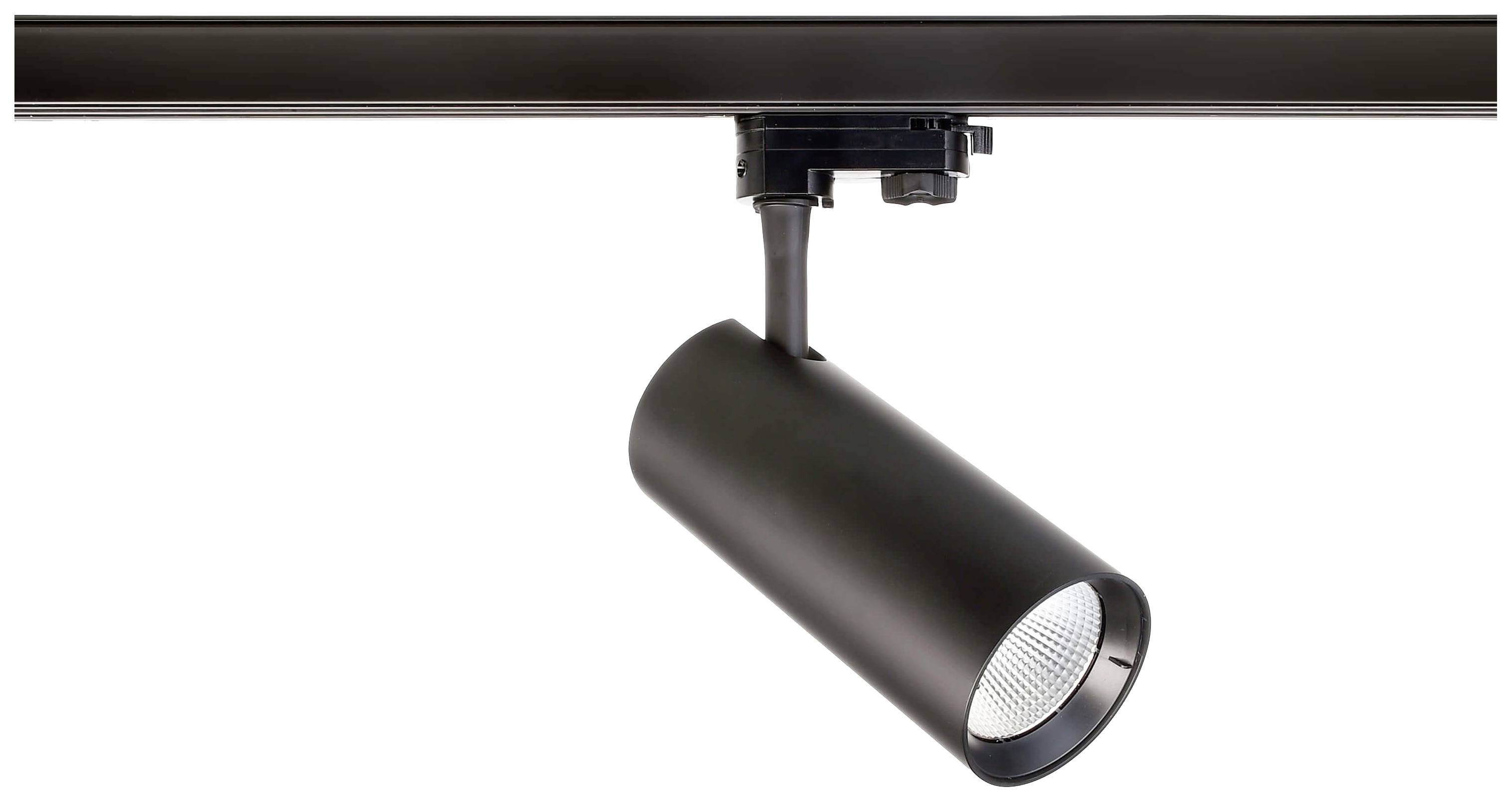 Deko Light Horus LED-Schienenstrahler 3phasig 20 W LED EEK: F (A - G) Schwarz