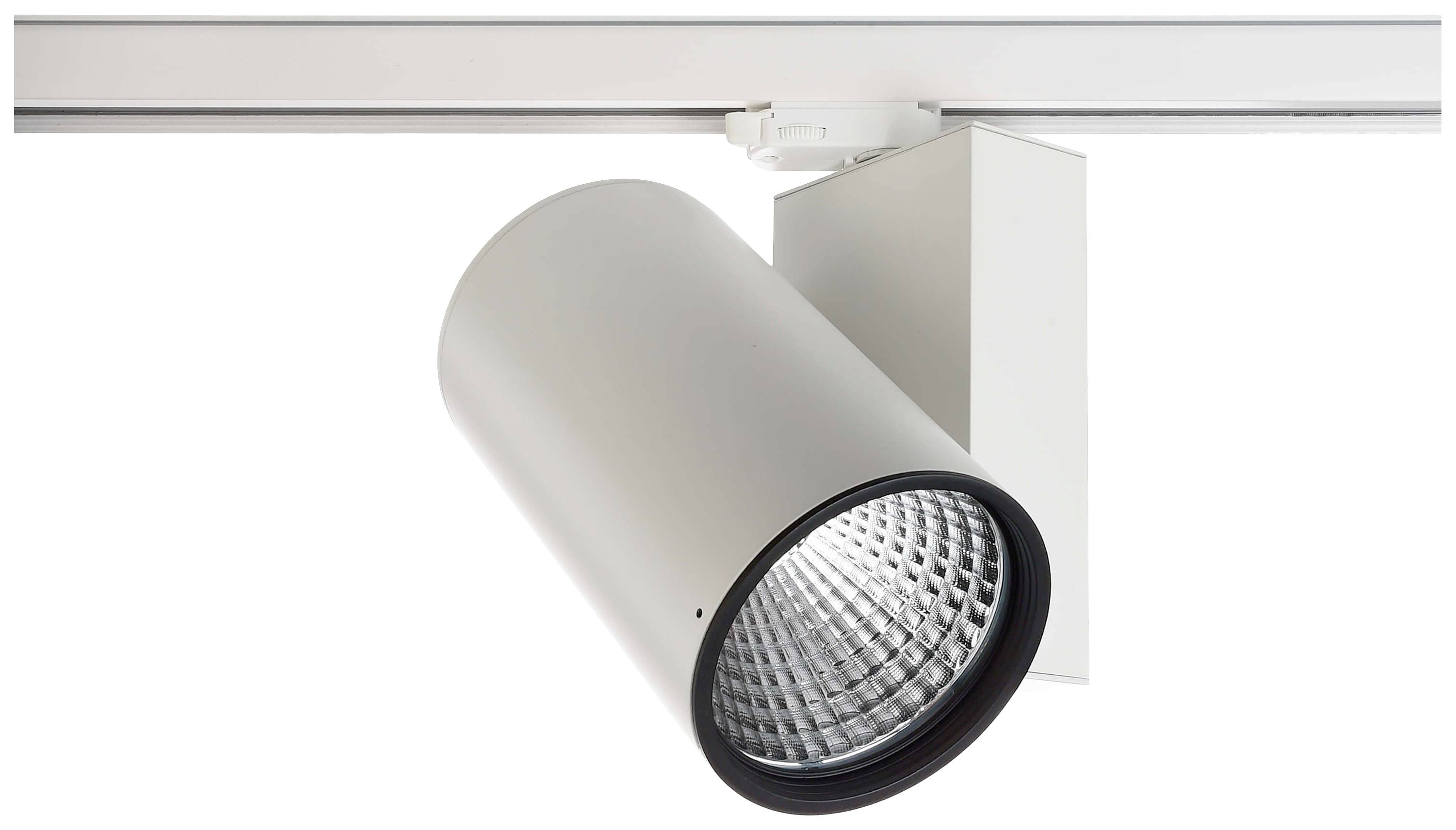 Deko Light Aaron LED-Schienenstrahler 3phasig 79W LED EEK: F (A - G) Weiß