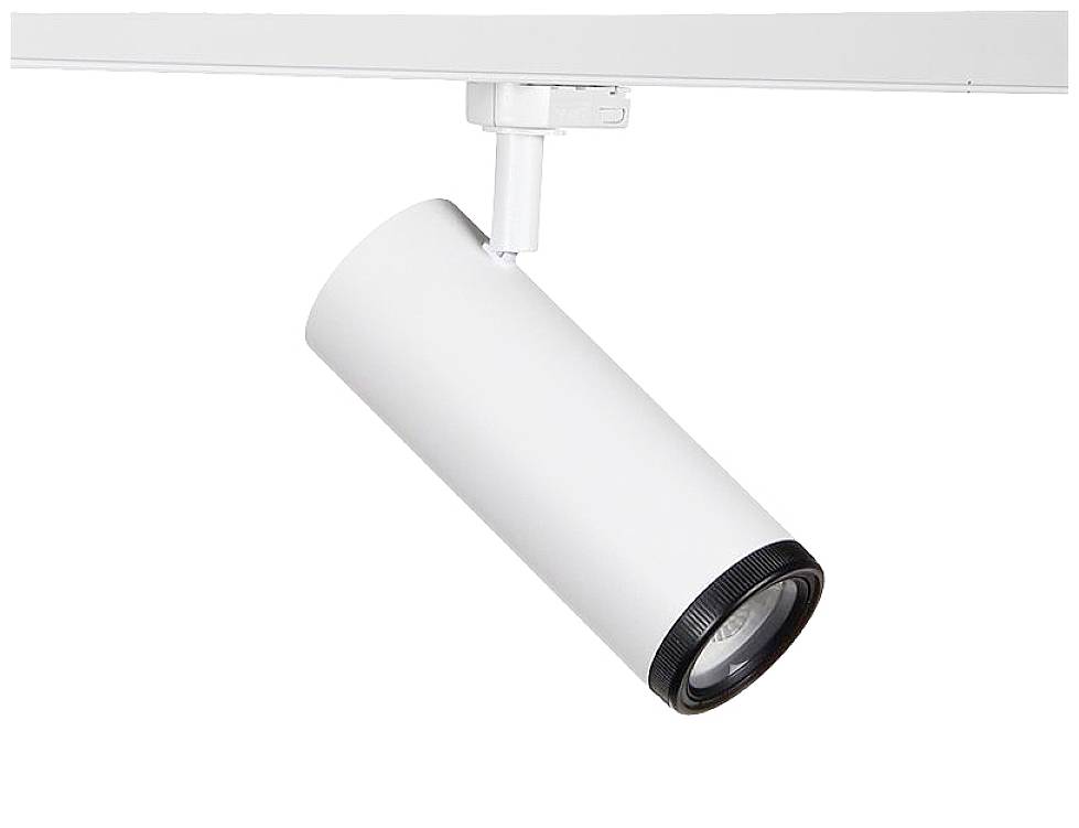 Deko Light Focus I LED-Schienenstrahler 3phasig 15W LED EEK: G (A - G) Weiß