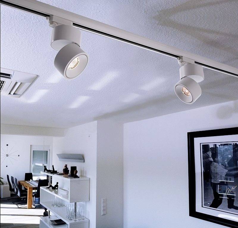 Deko Light Uni II LED-Schienenstrahler 3phasig 17W LED EEK: G (A - G) Weiß