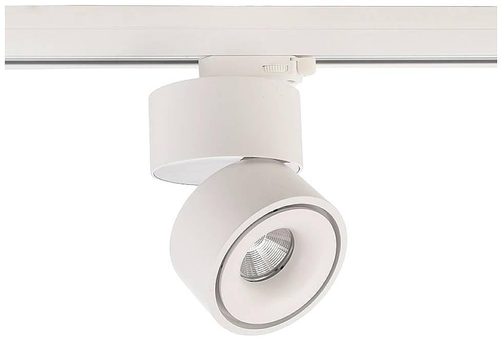 Deko Light Uni II LED-Schienenstrahler 3phasig 17W LED EEK: G (A - G) Weiß