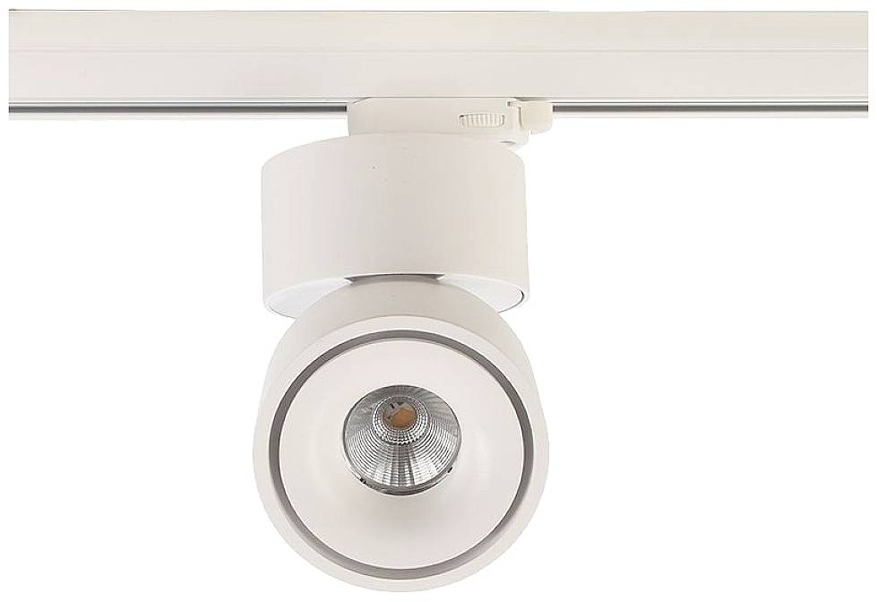 Deko Light Uni II LED-Schienenstrahler 3phasig 17W LED EEK: G (A - G) Weiß