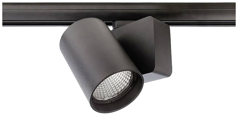 Deko Light Nihal LED-Schienenstrahler 3phasig 33 W LED EEK: G (A - G) Schwarz