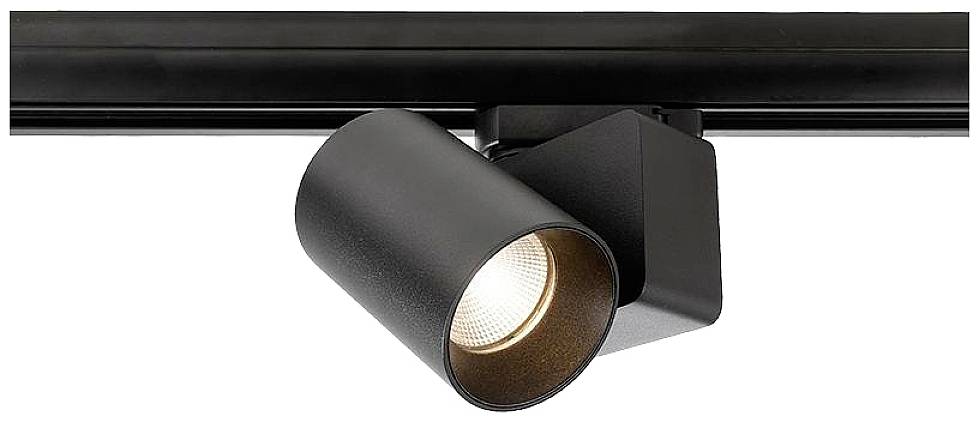 Deko Light Nihal Mini LED-Schienenstrahler 3phasig 15W LED EEK: G (A - G) Schwarz