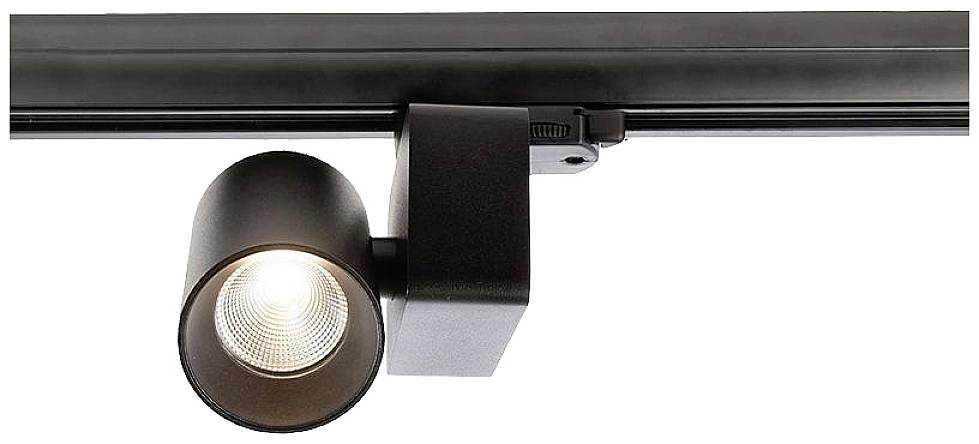 Deko Light Nihal Mini LED-Schienenstrahler 3phasig 15 W LED EEK: G (A - G) Schwarz