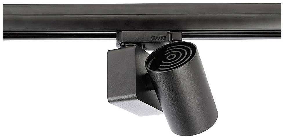 Deko Light Nihal Mini LED-Schienenstrahler 3phasig 15 W LED EEK: G (A - G) Schwarz