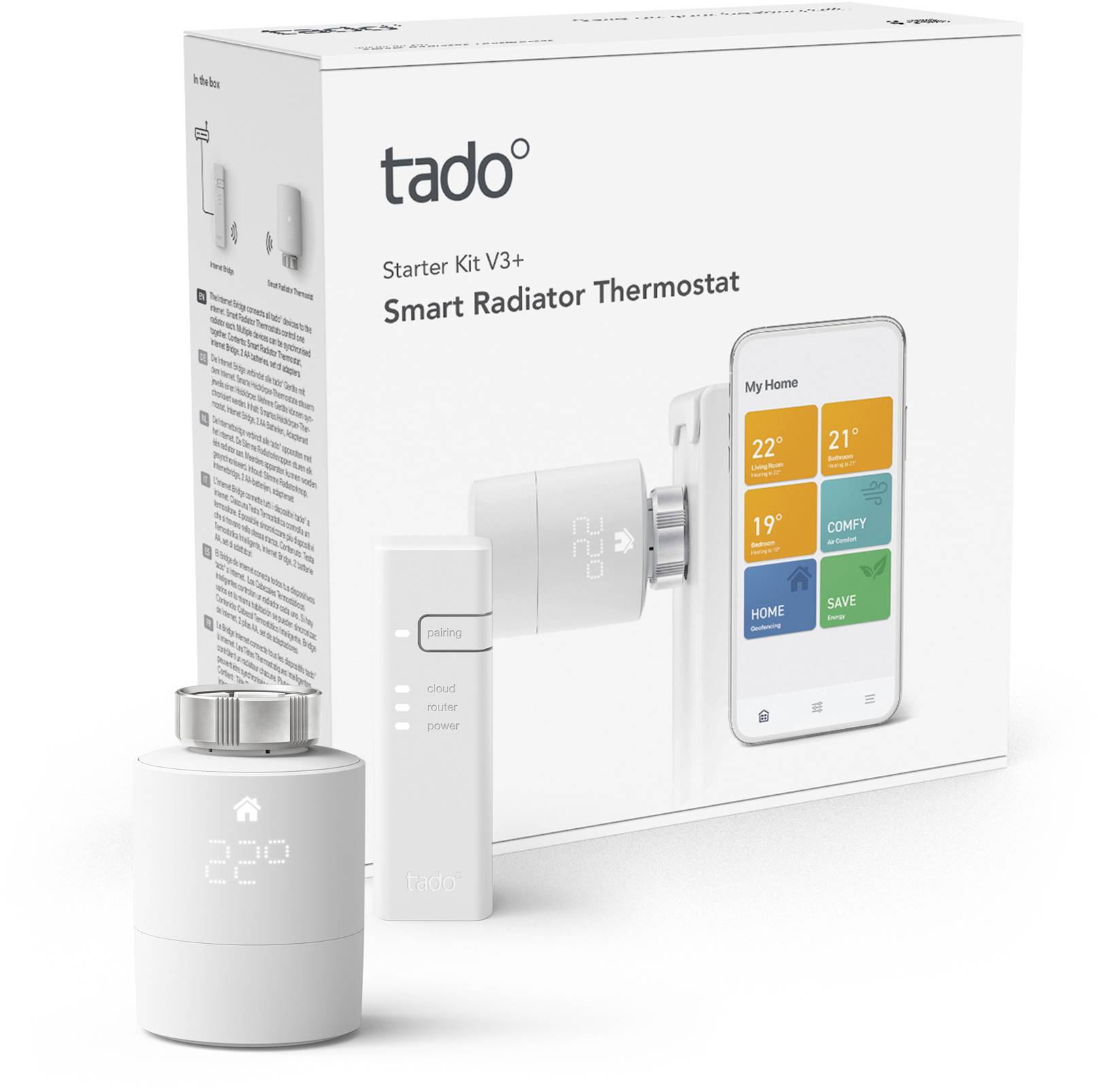 tado° Starterkit für Heizkörperthermostate