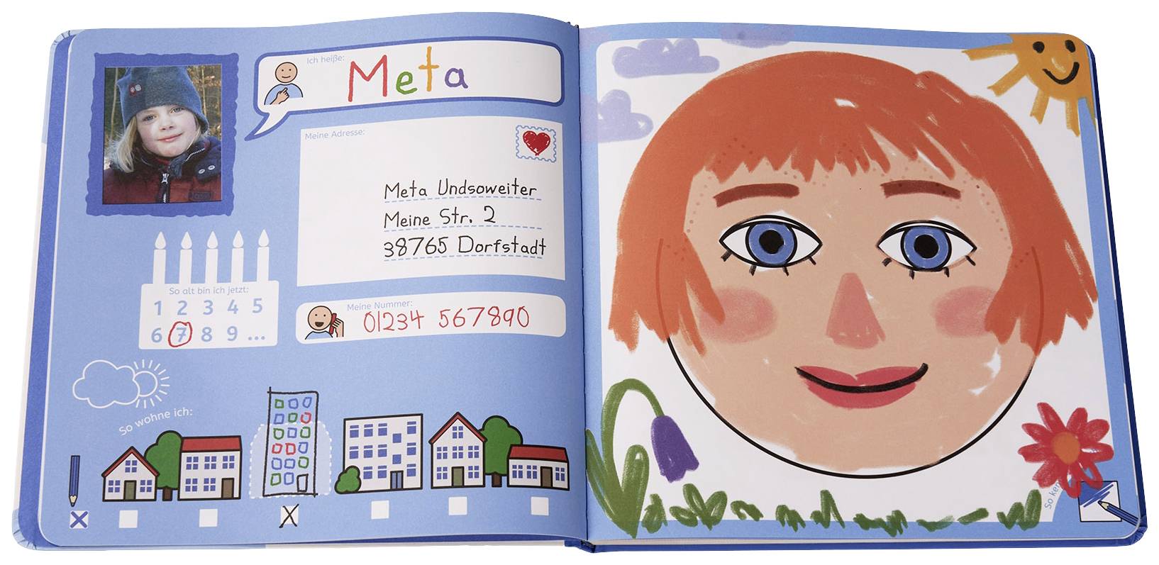 Millennium Anybook Zubehör-Set Freundebuch M772 Deutsch 1St.