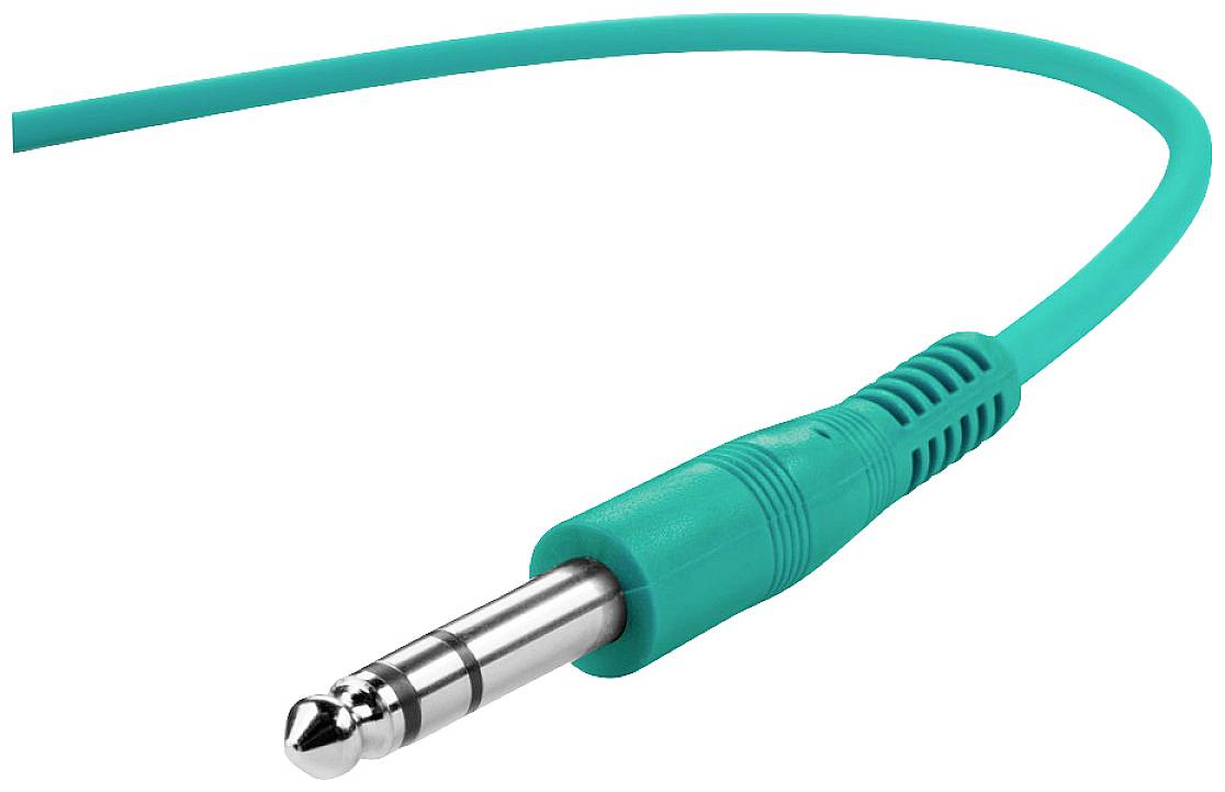 Adam Hall K3BVV0015SET Klinke Audio Anschlusskabel [6x Klinkenstecker 6.3 mm (stereo) - 6x Klinkens