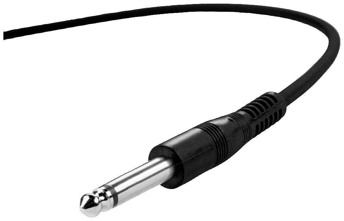 Adam Hall K3IPP0090SET Klinke Audio Anschlusskabel [6x Klinkenstecker 6.3mm (mono) - 6x Klinkenstecker 6.3mm (mono)] 0.90m Weiß